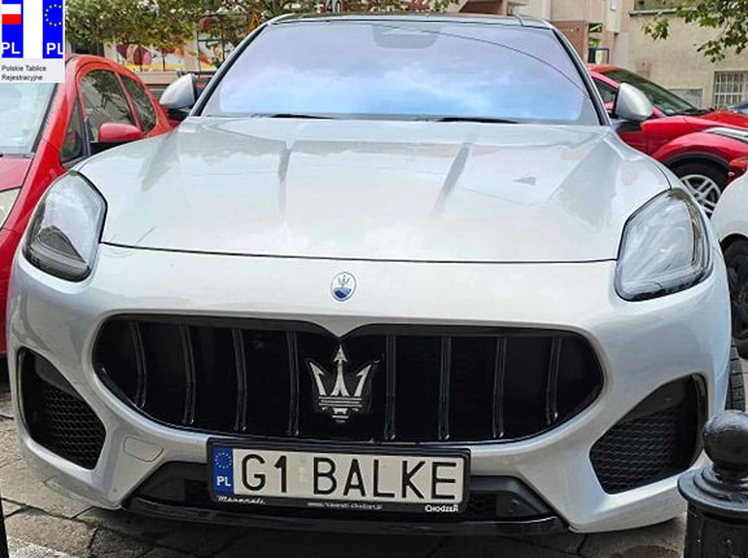 Fajny numer, blacha G1 BALKE