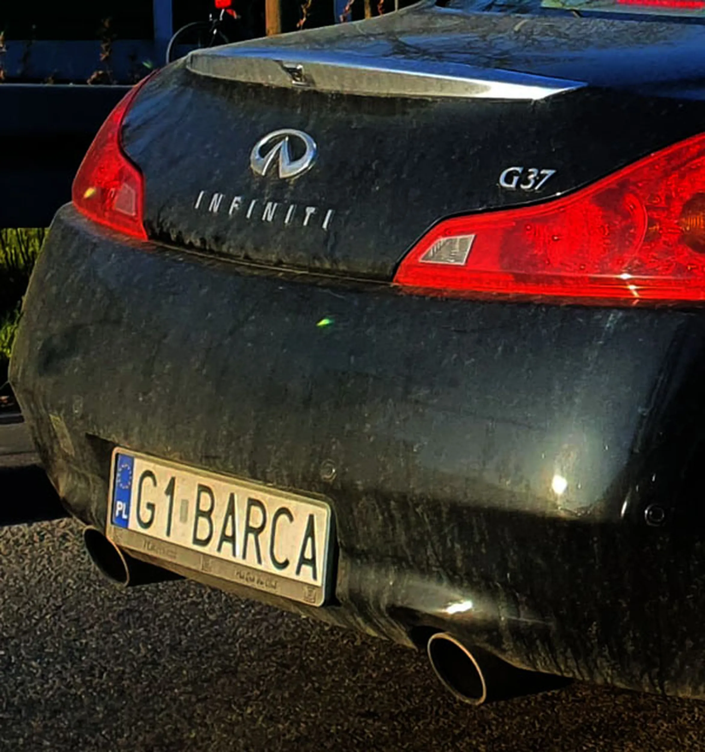 Fajny numer, blacha G1 BARCA