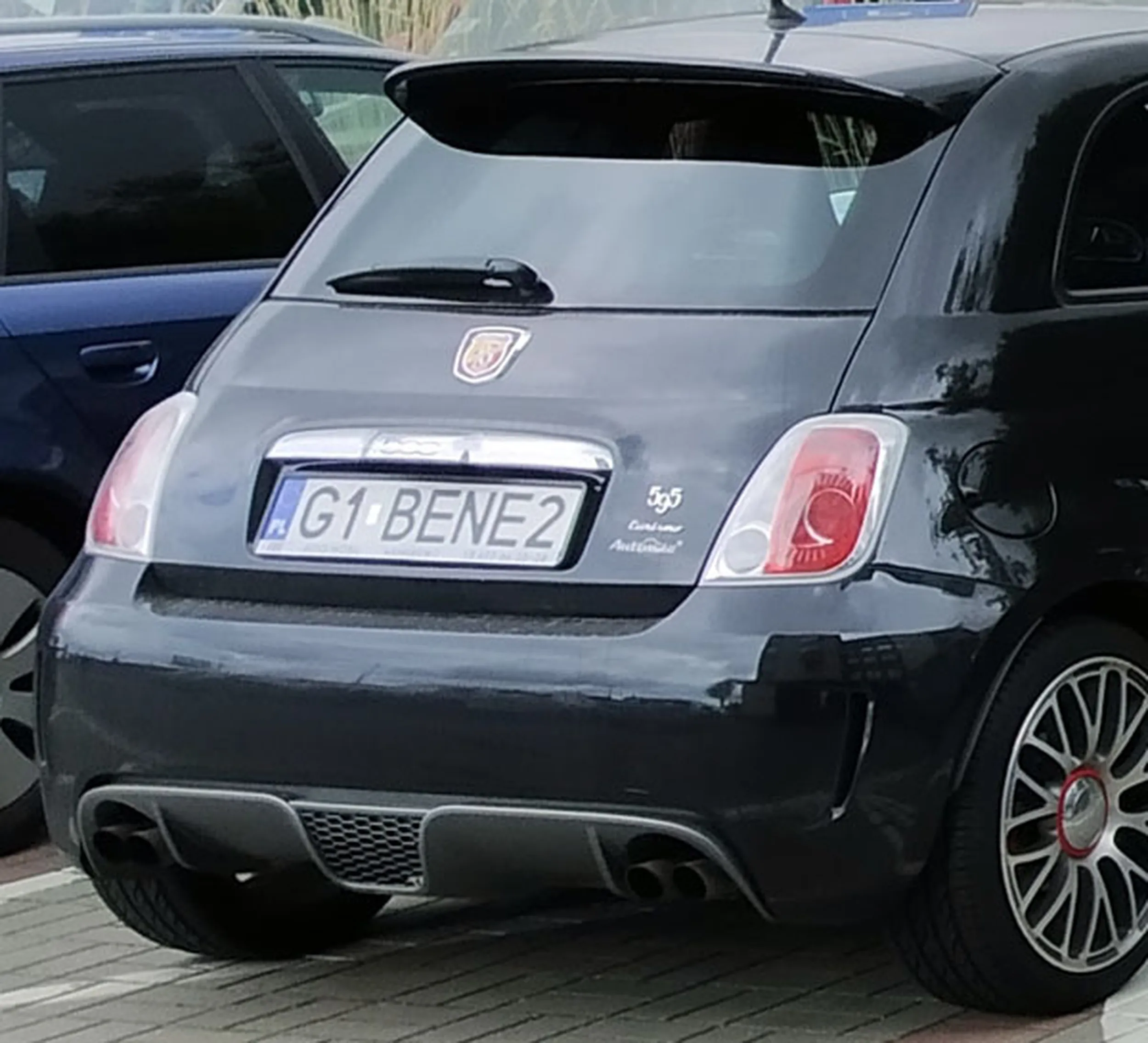 Fajny numer, blacha G1 BENE2