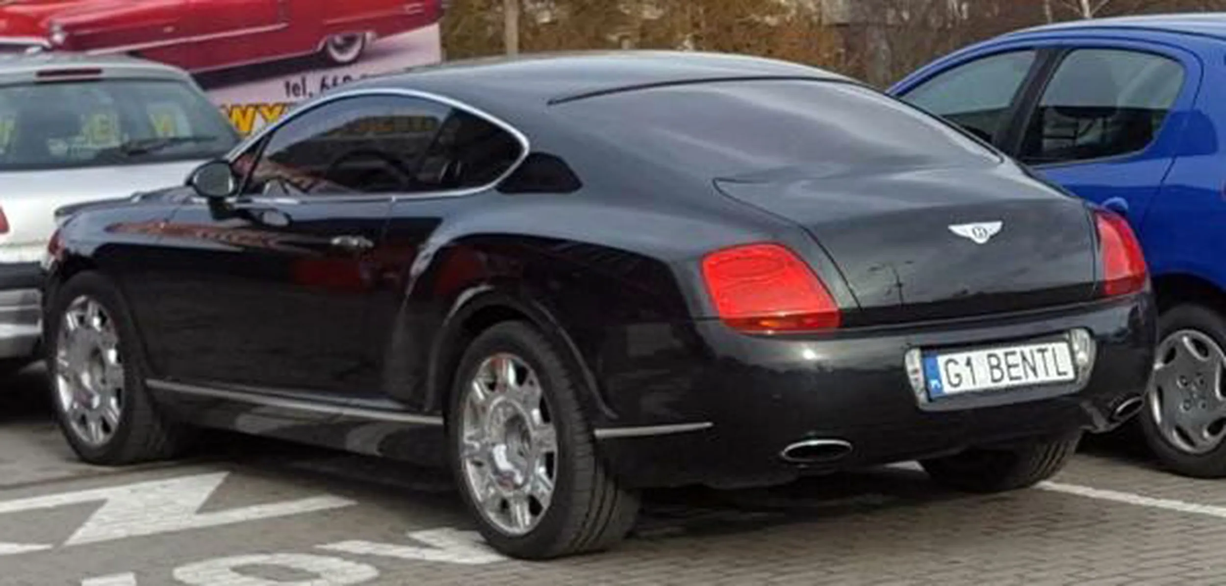 Fajny numer, blacha G1 BENTL