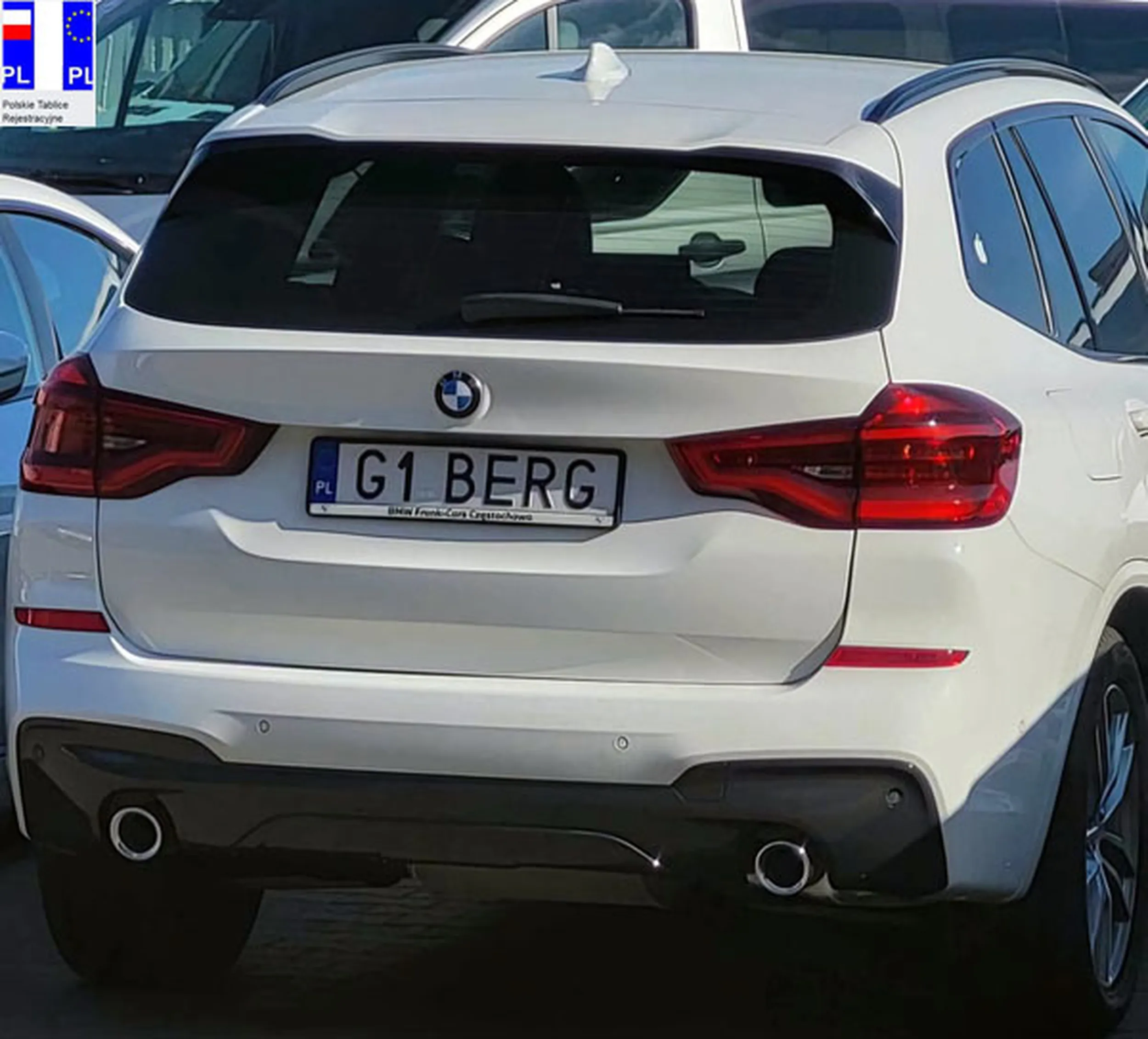 Fajny numer, blacha G1 BERG