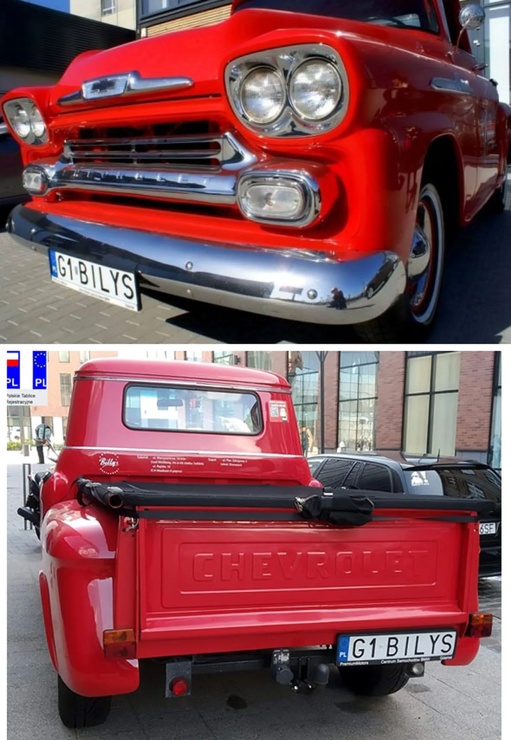 Fajny numer, blacha G1 BILYS