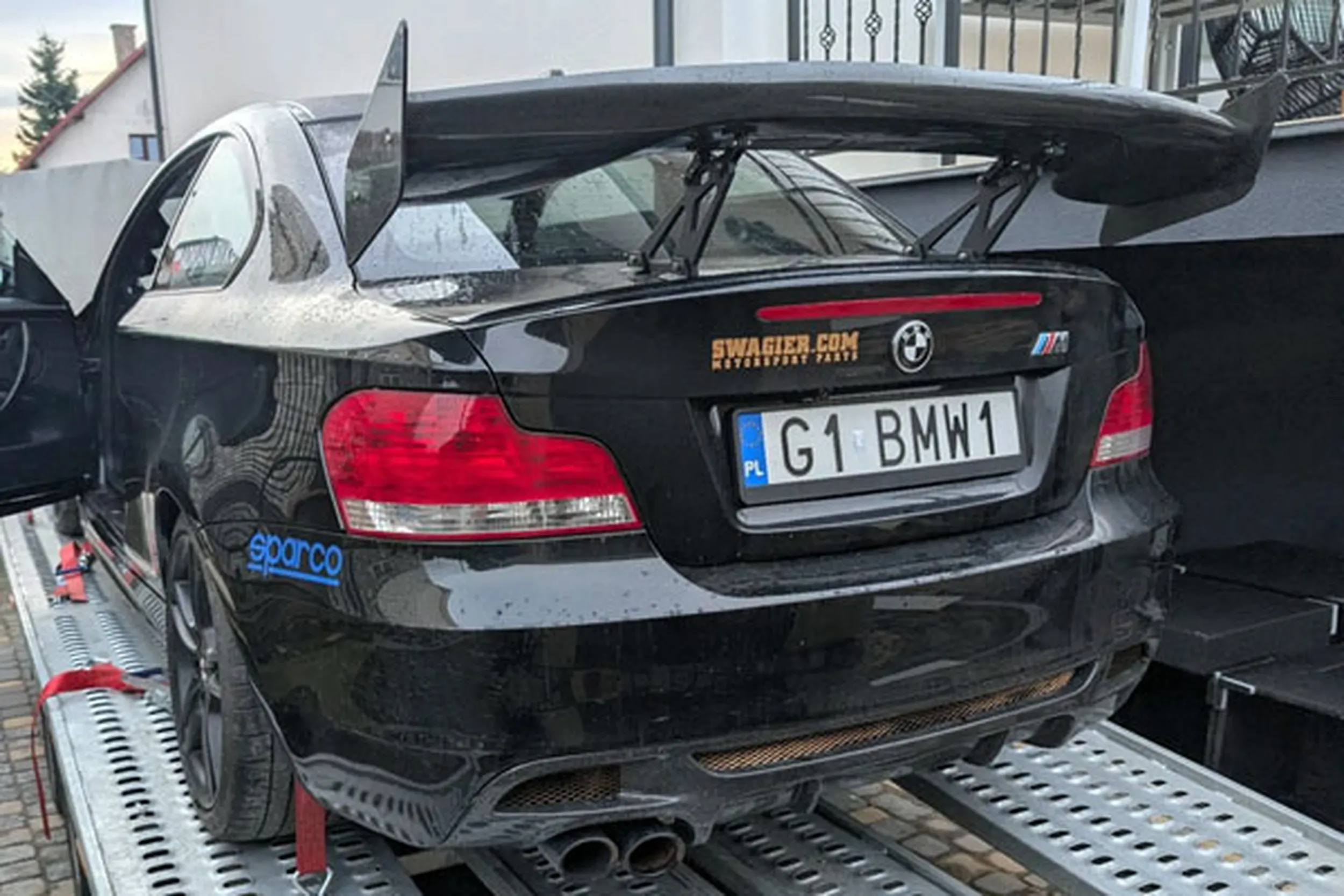 Fajny numer, blacha G1 BMW1