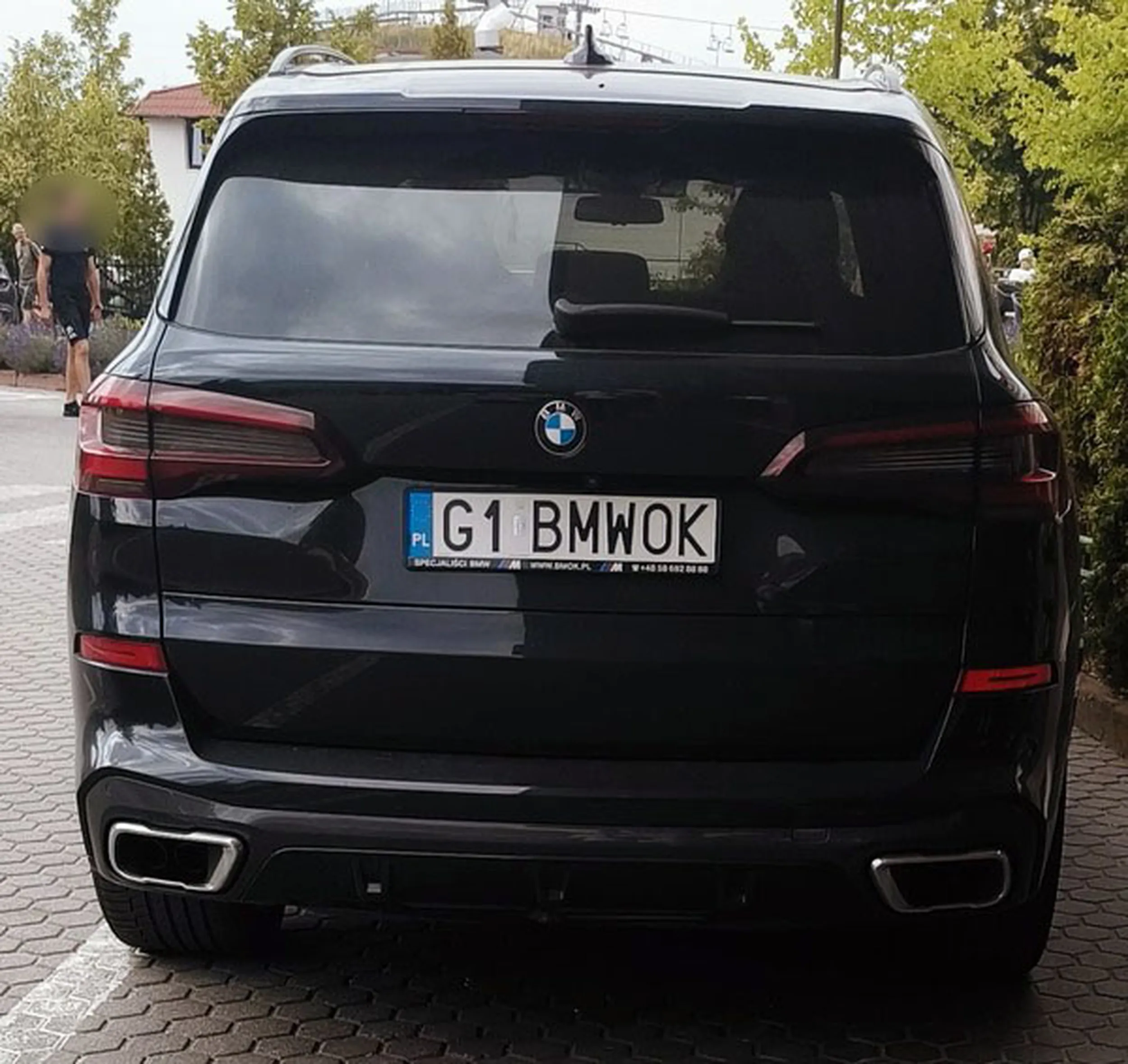 Fajny numer, blacha G1 BMWOK