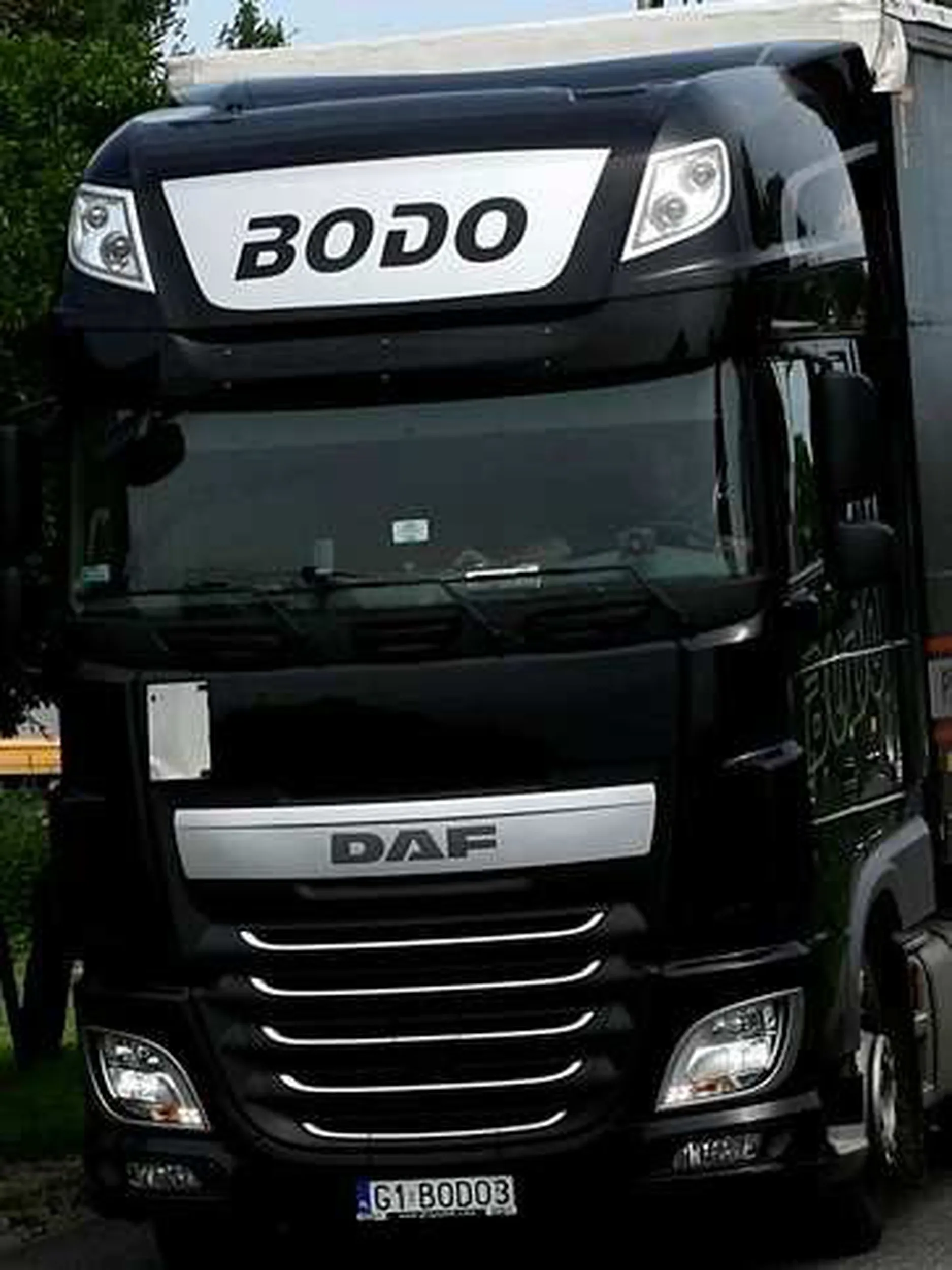 Fajny numer, blacha G1 BODO3