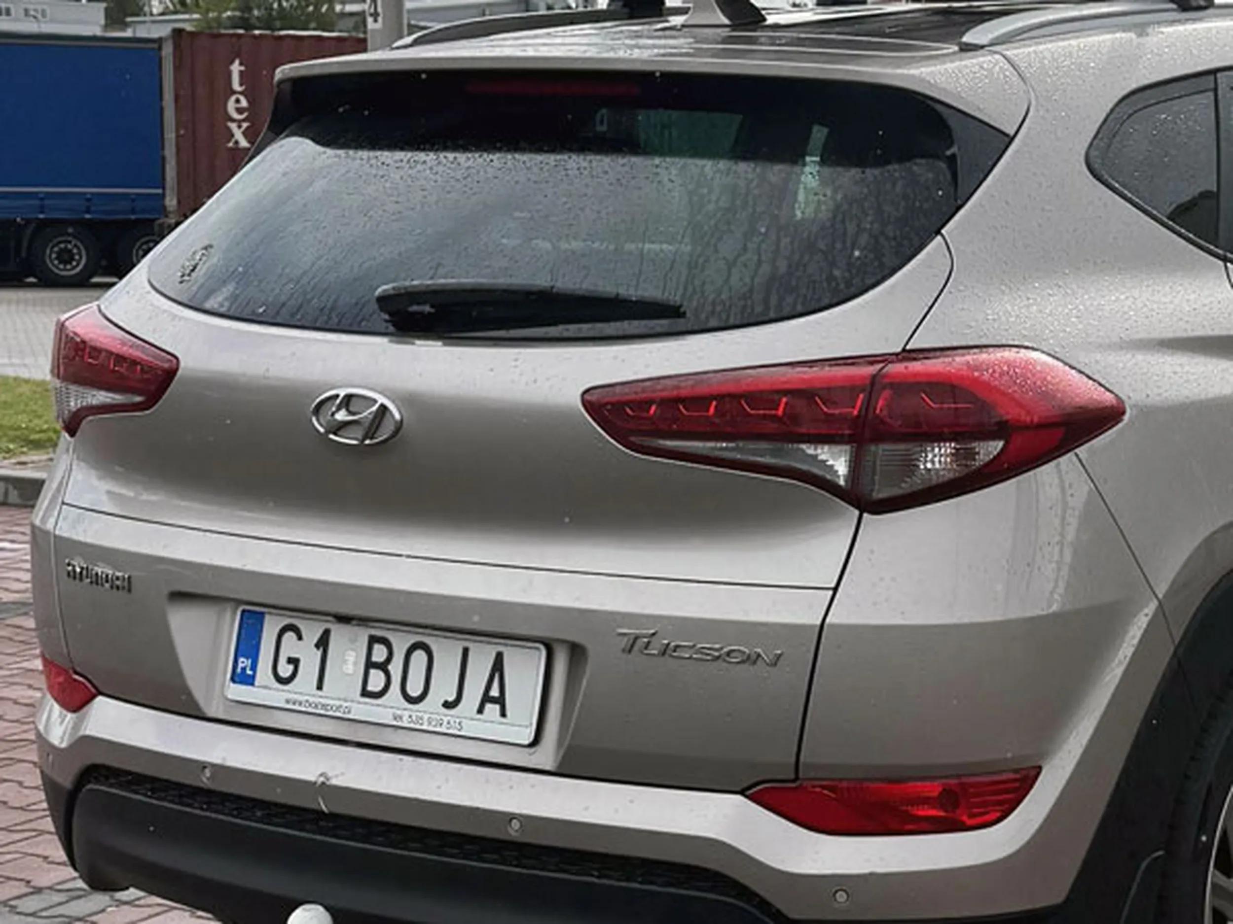 Fajny numer, blacha G1 BOJA