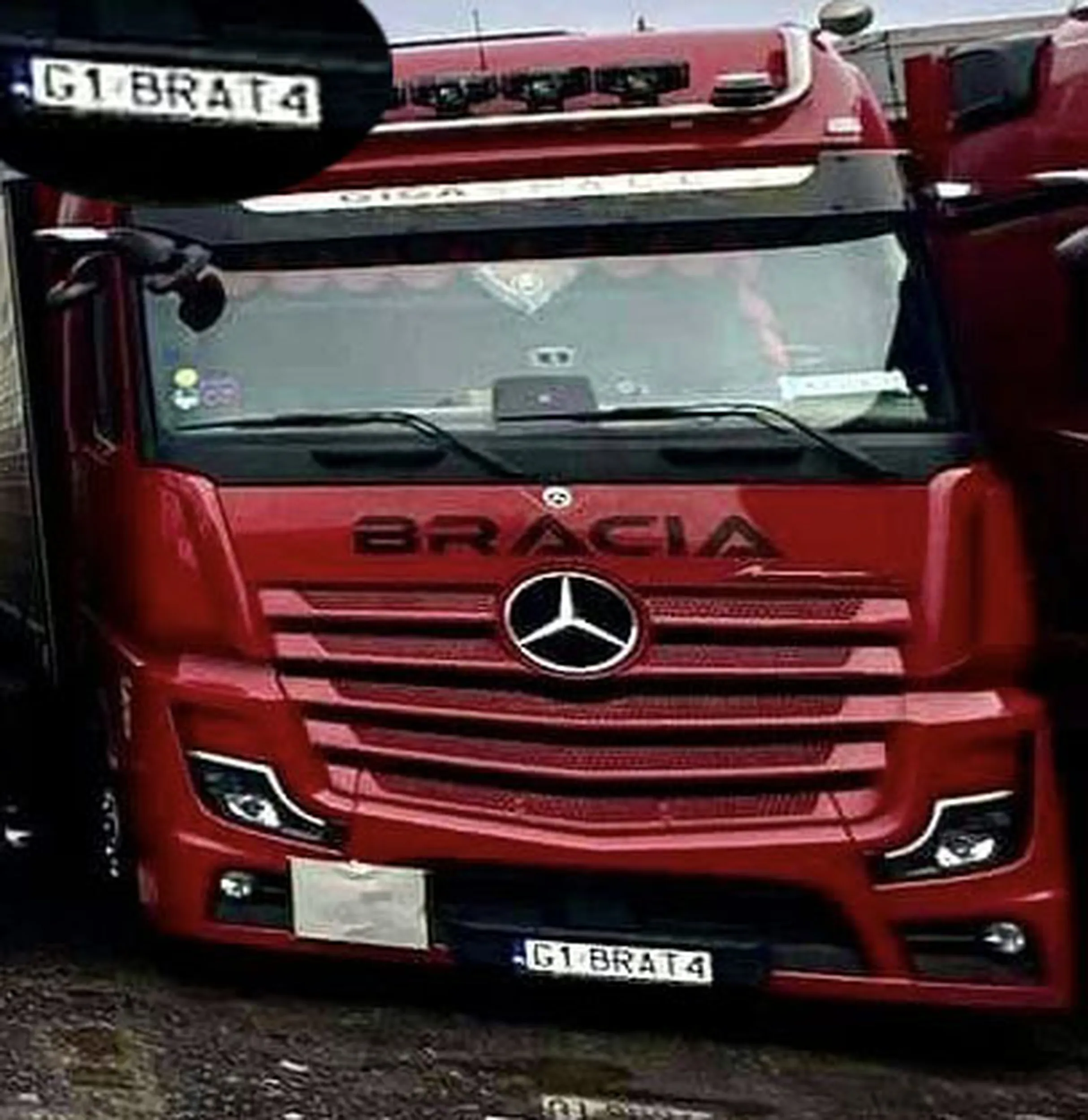 Fajny numer, blacha G1 BRAT4