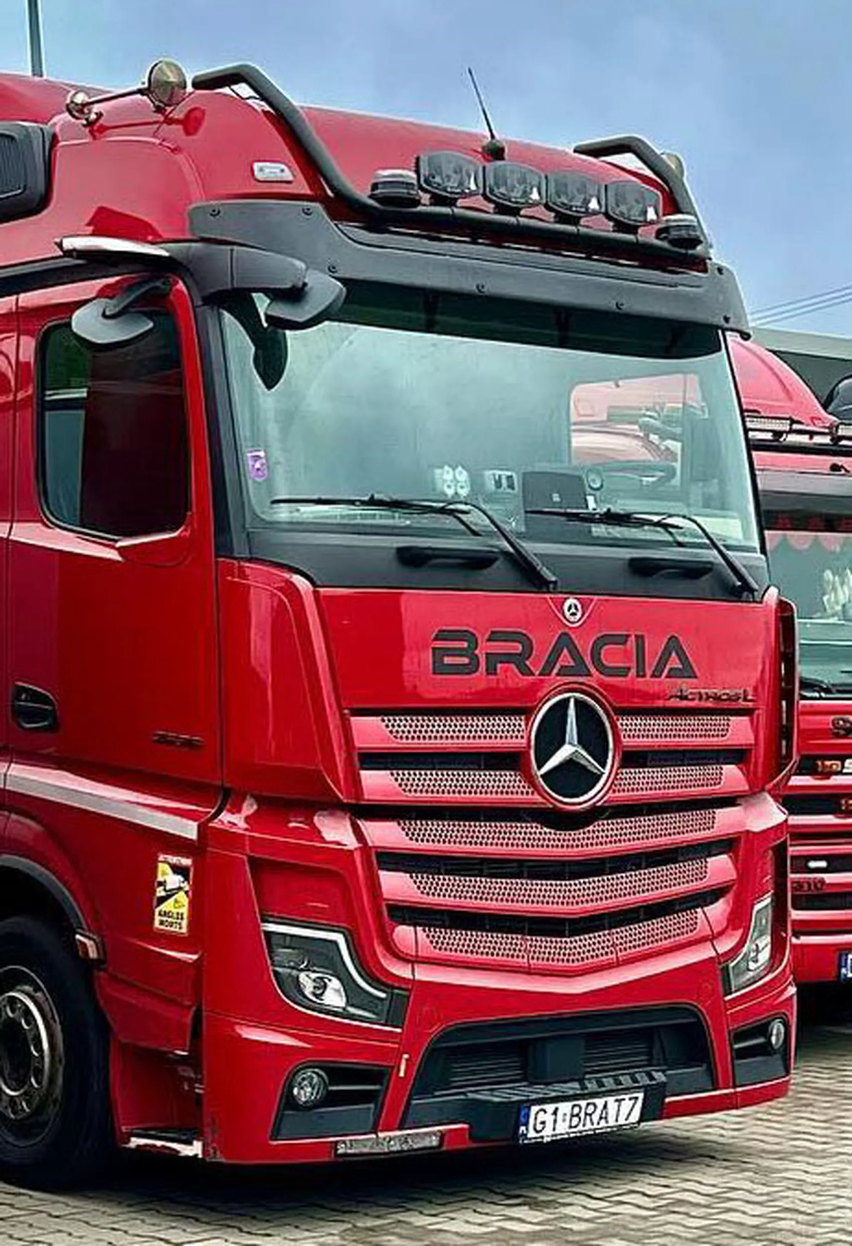 Fajny numer, blacha G1 BRAT7