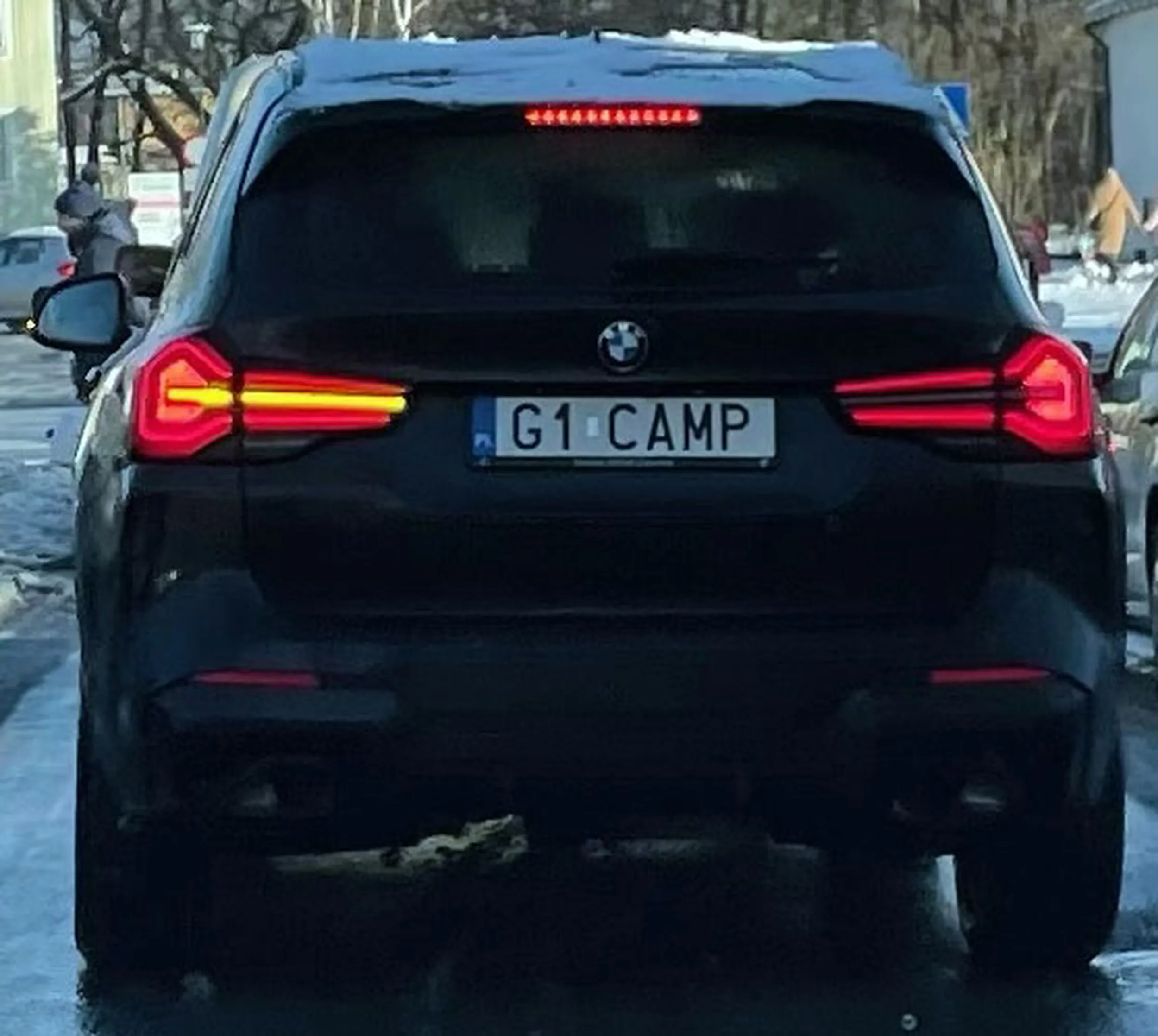 Fajny numer, blacha G1 CAMP