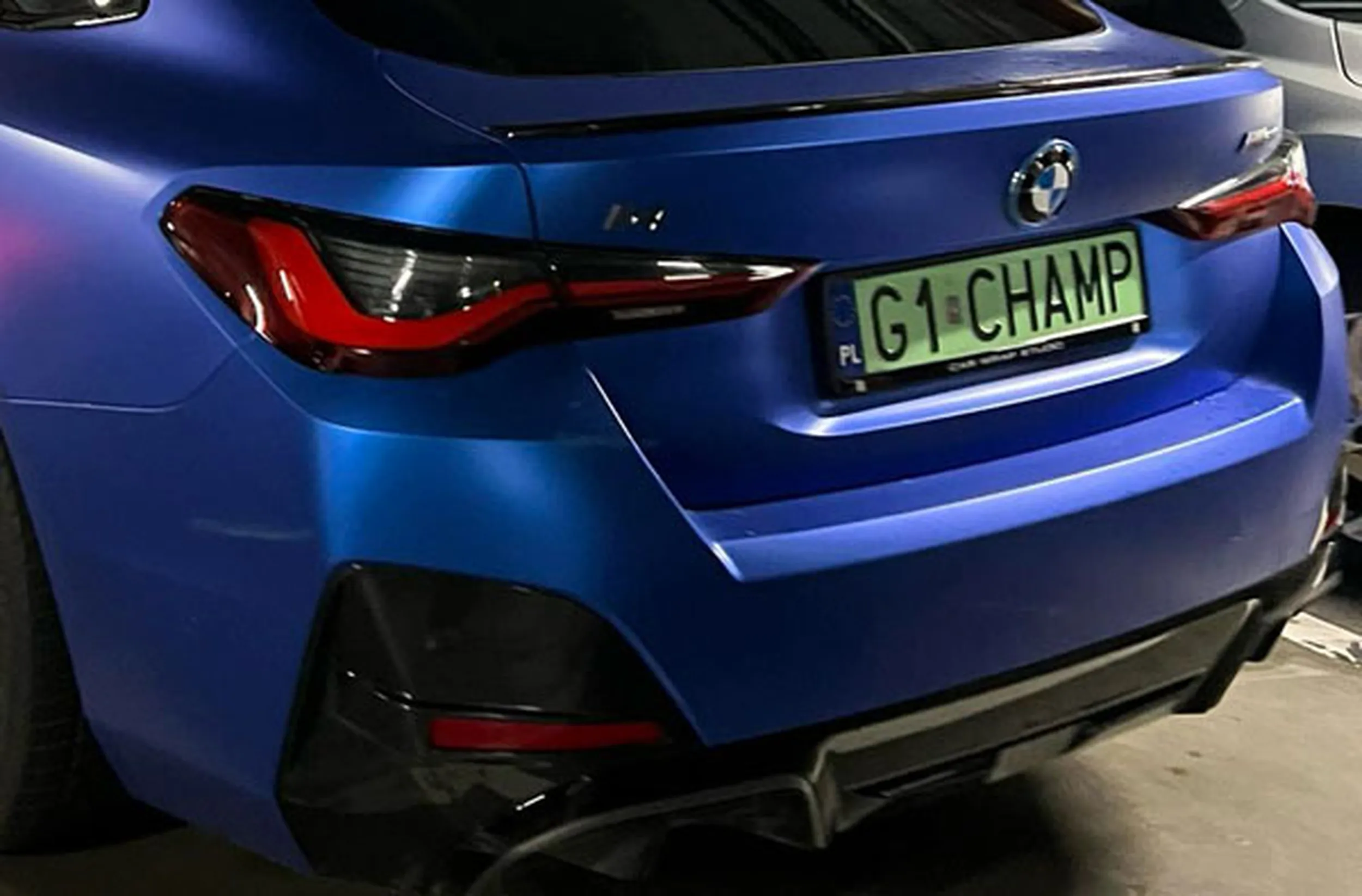 Fajny numer, blacha G1 CHAMP