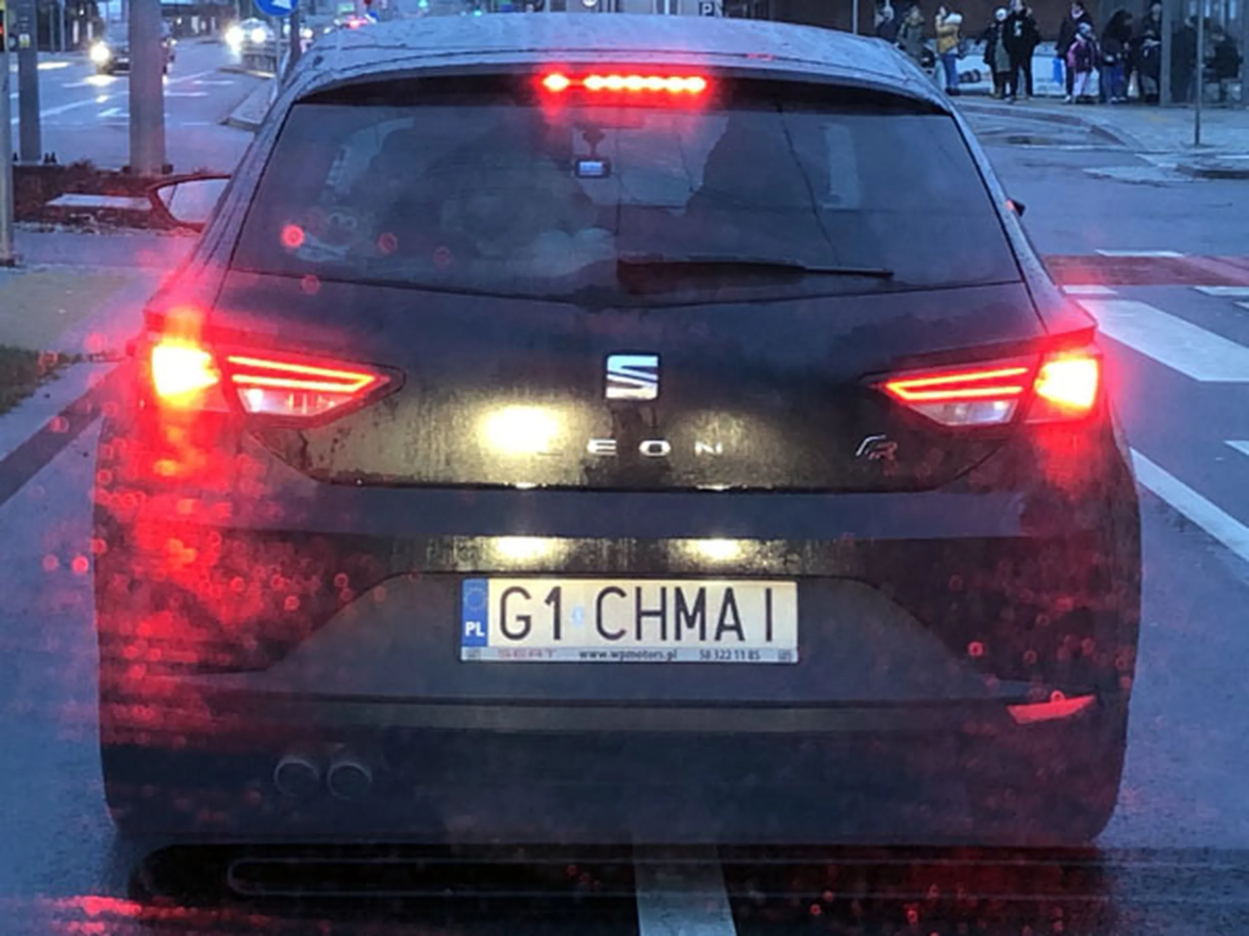 Fajny numer, blacha G1 CHMAI