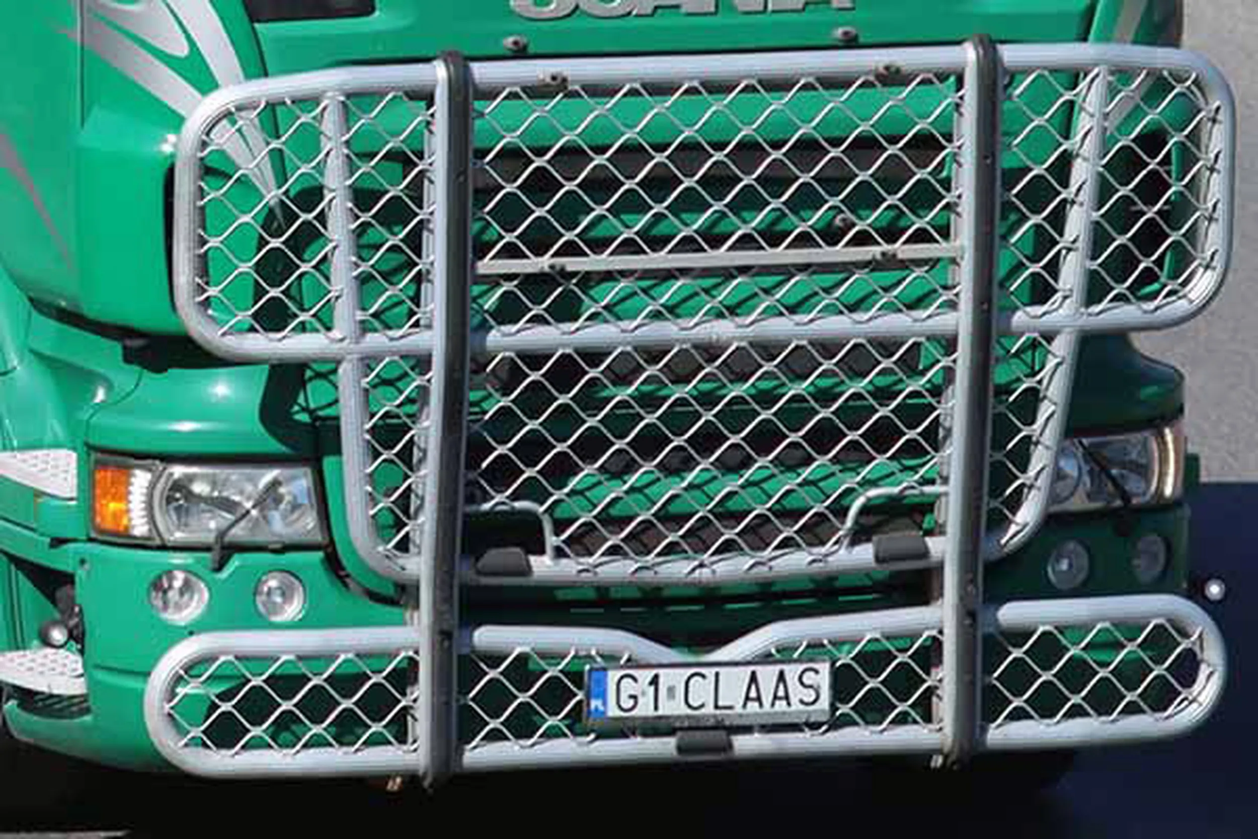 Fajny numer, blacha G1 CLAAS