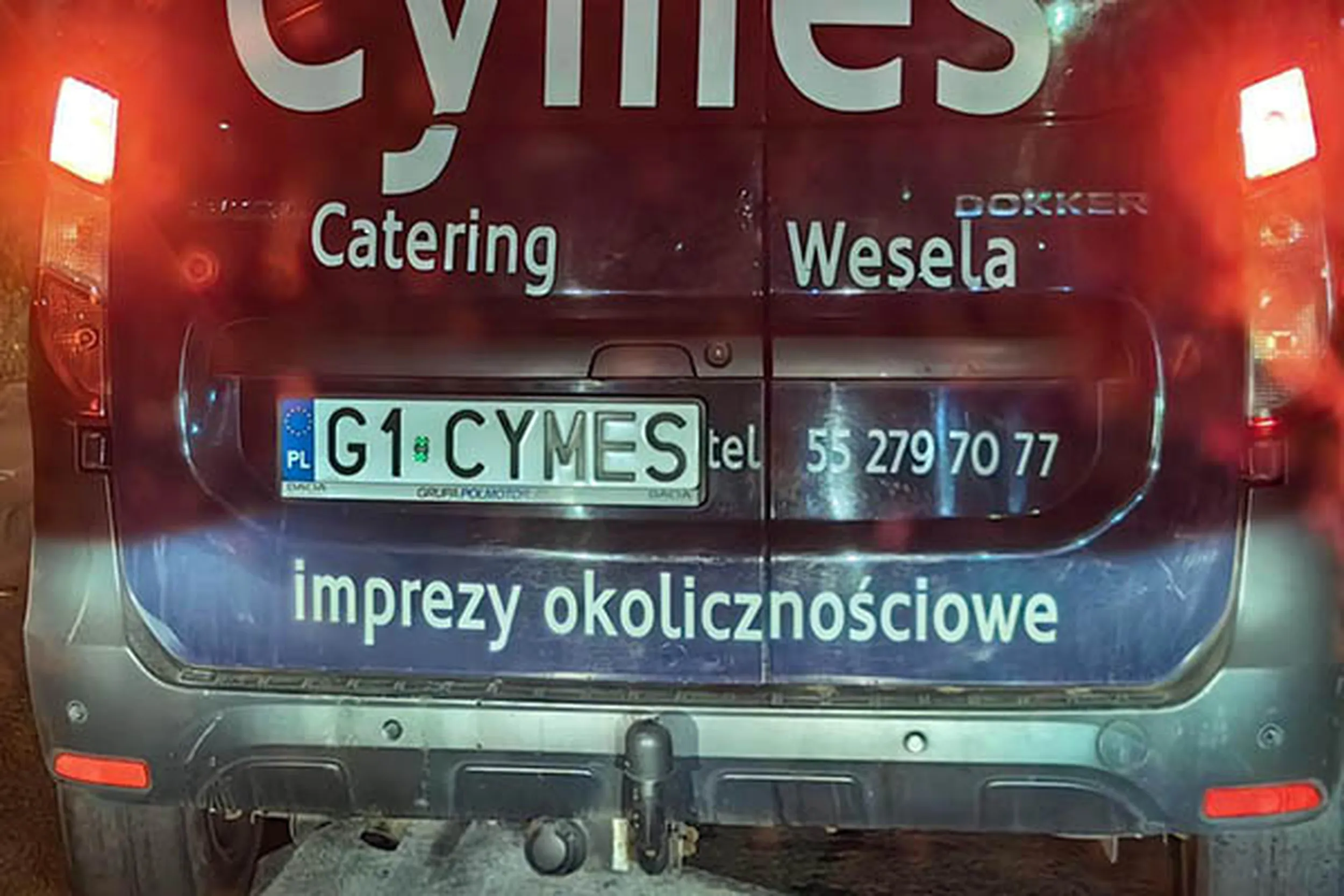 Fajny numer, blacha G1 CYMES
