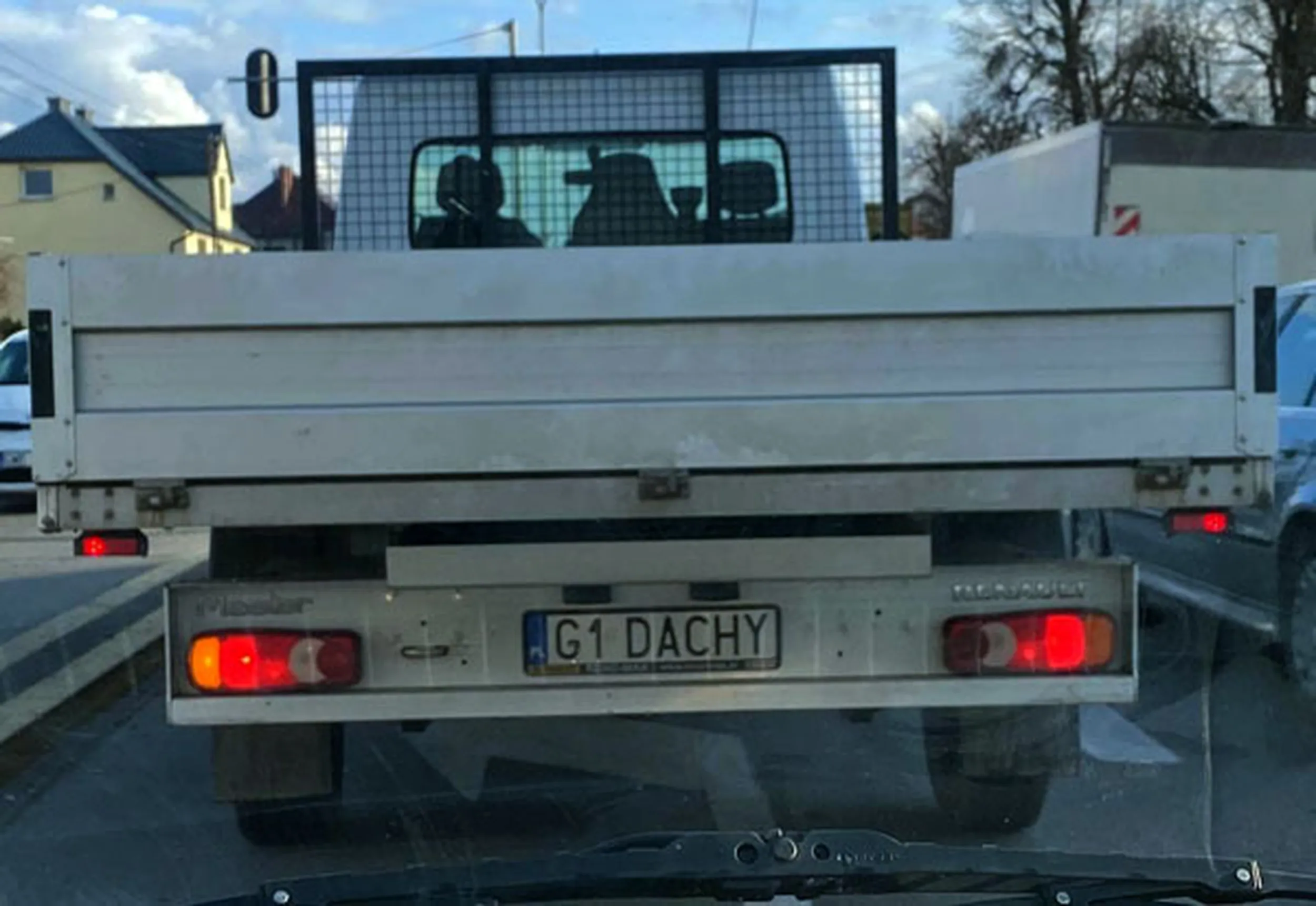 Fajny numer, blacha G1 DACHY