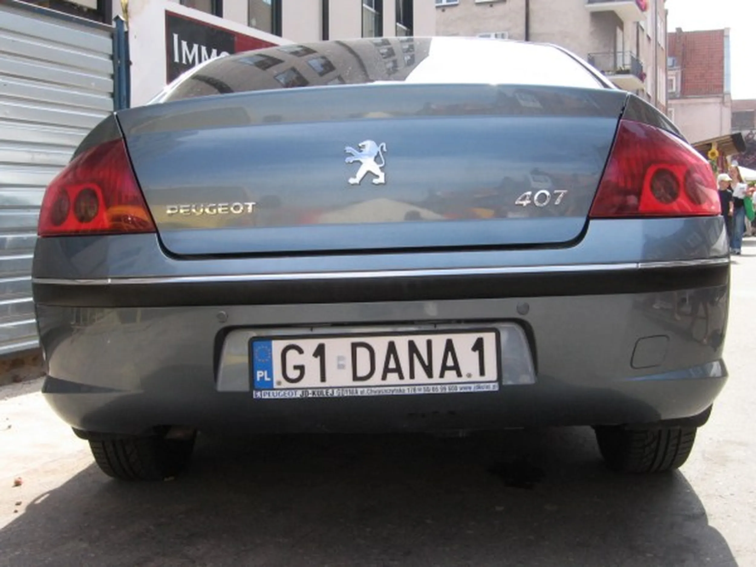 Fajny numer, blacha G1 DANA1