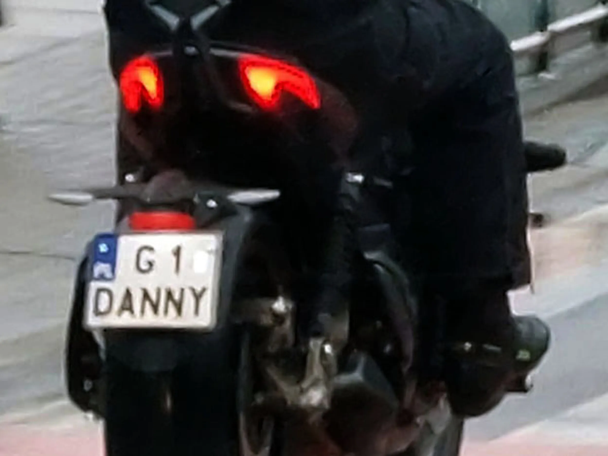 Fajny numer, blacha G1 DANNY