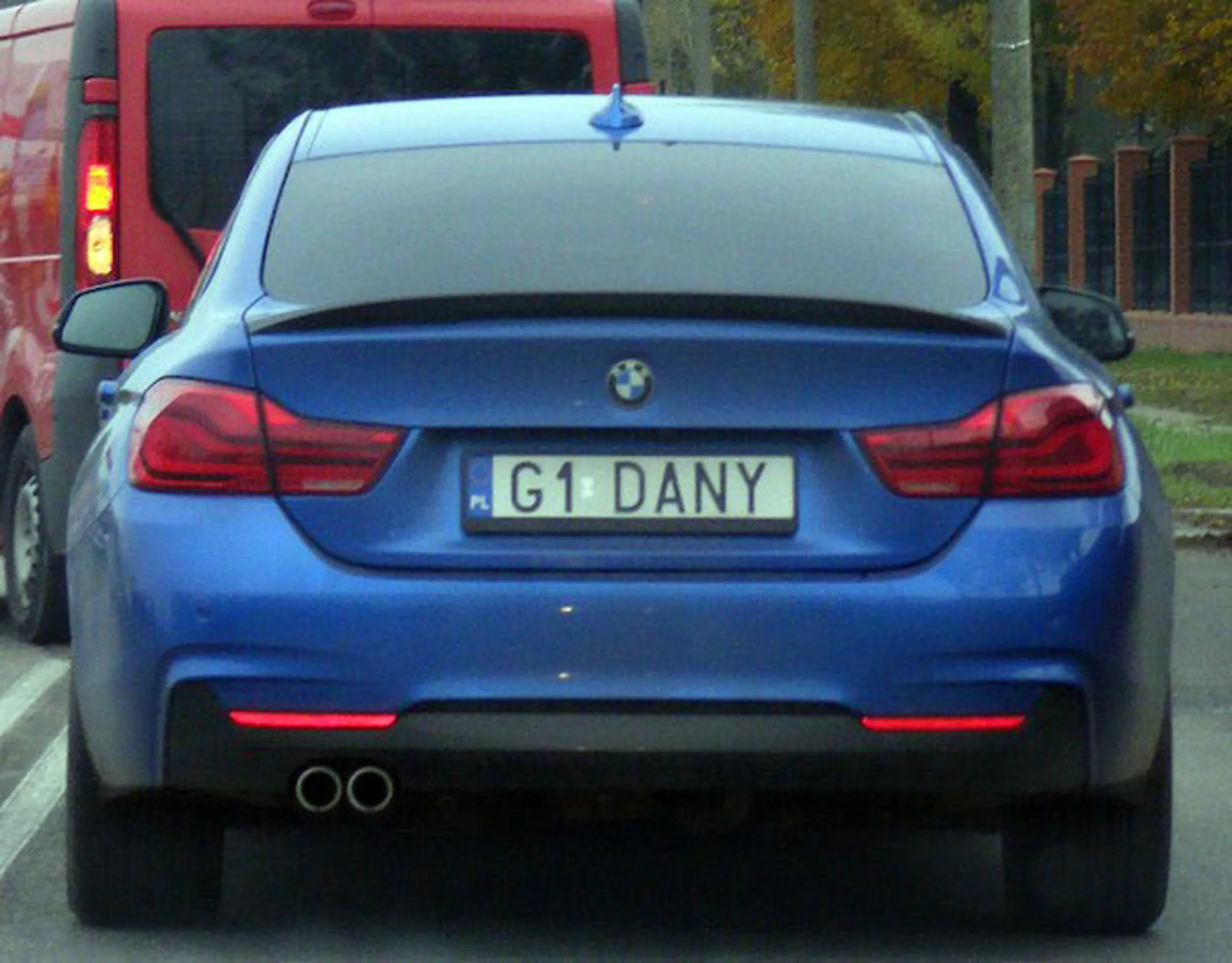 Fajny numer, blacha G1 DANY