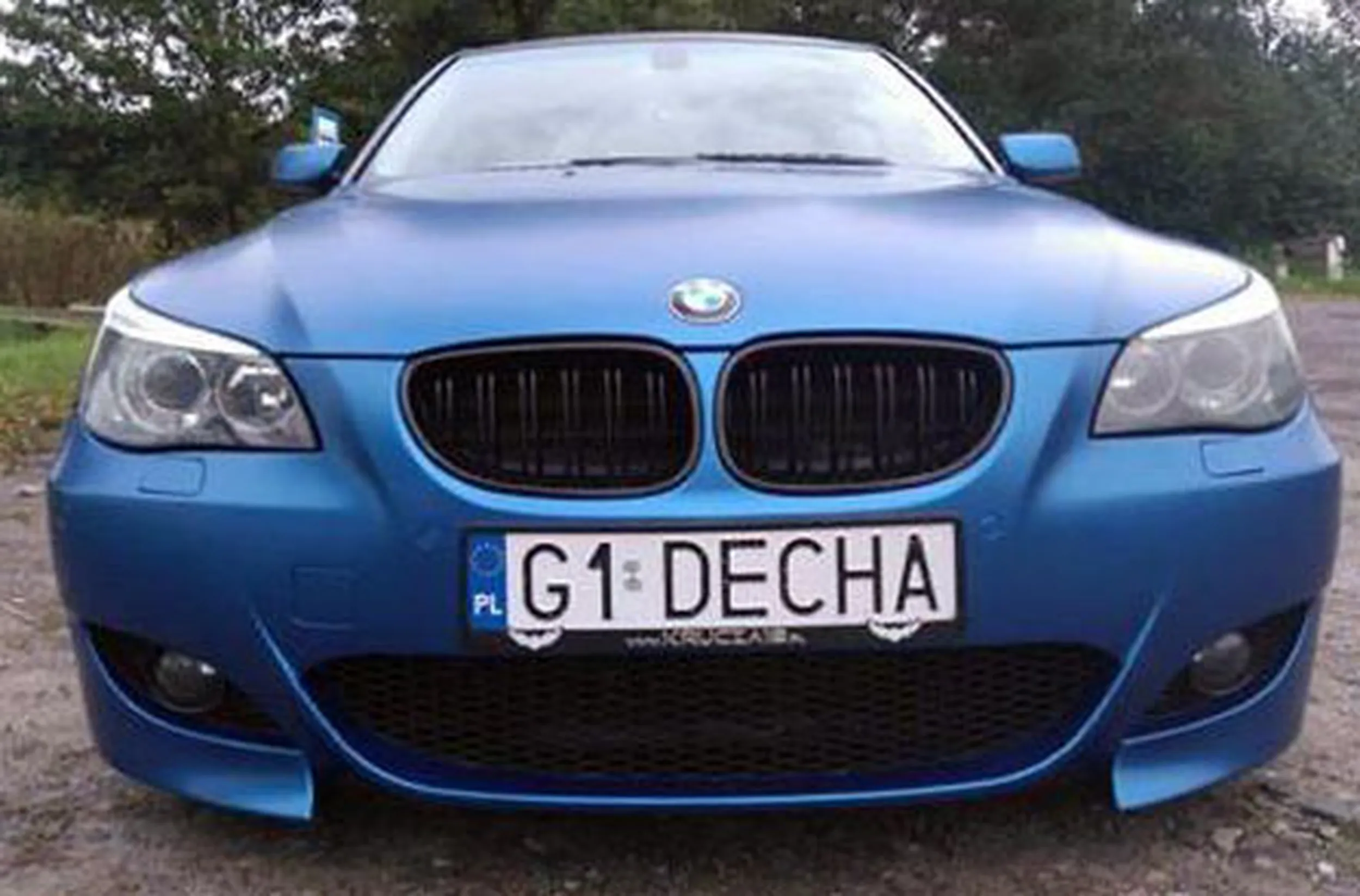 Fajny numer, blacha G1 DECHA