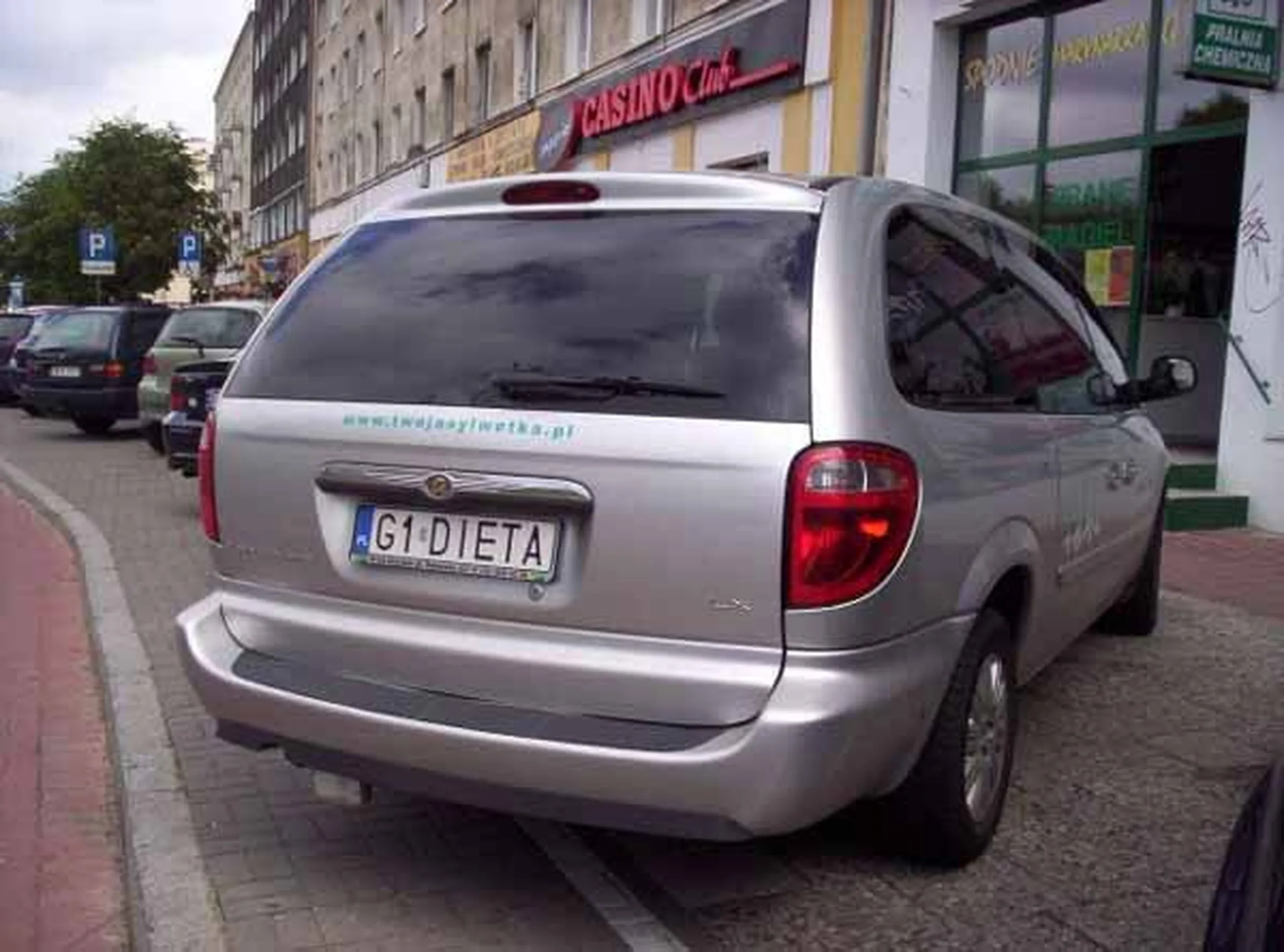 Fajny numer, blacha G1 DIETA