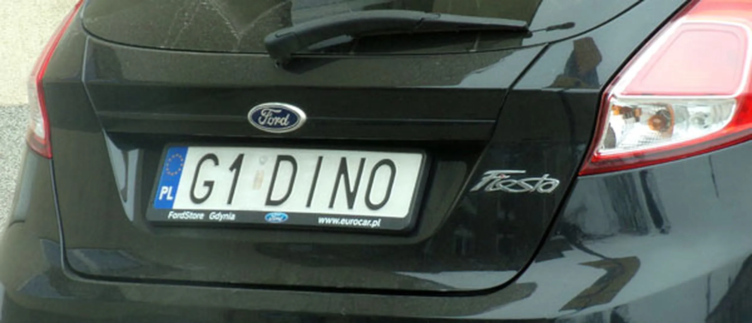 Fajny numer, blacha G1 DINO