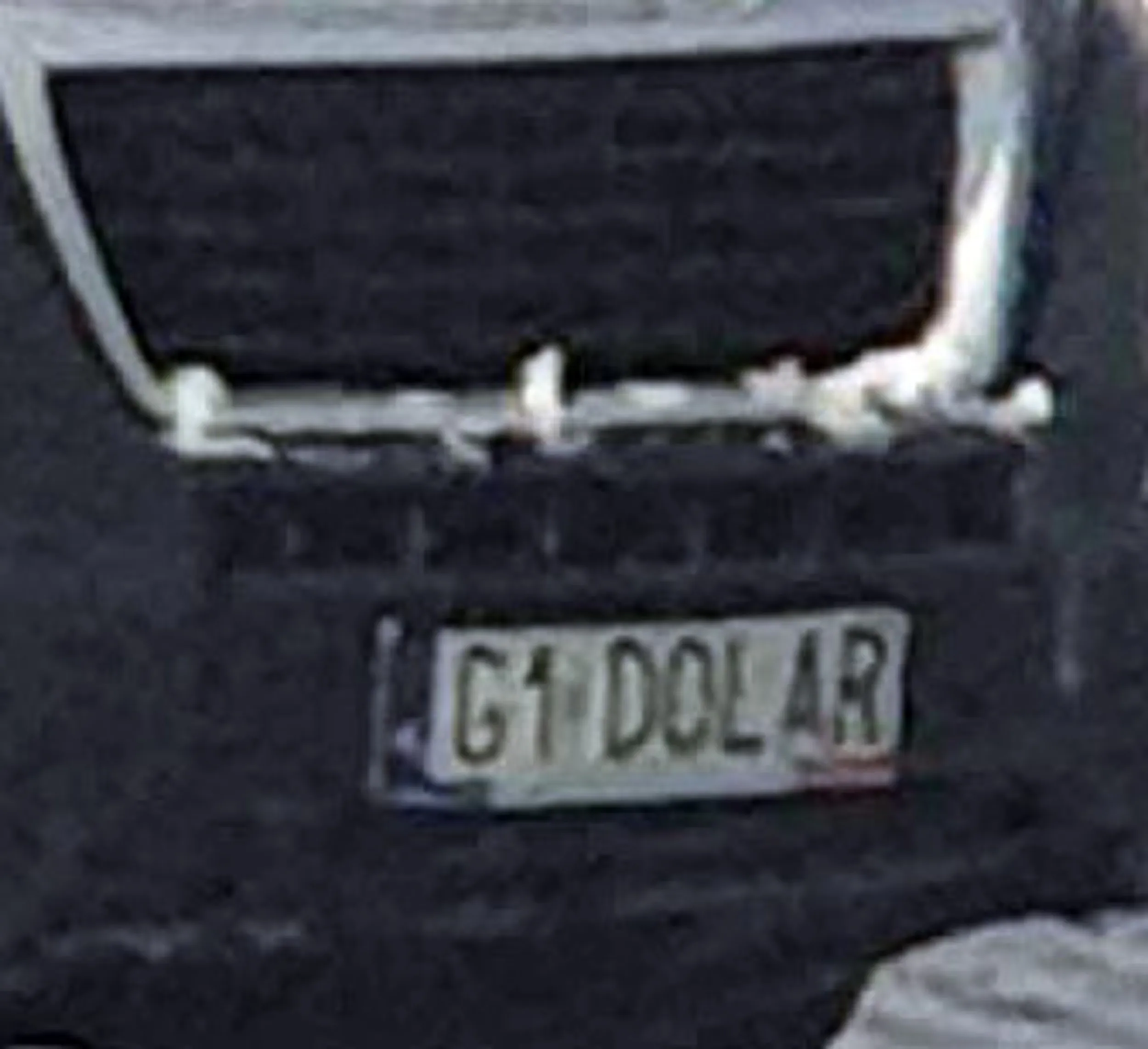 Fajny numer, blacha G1 DOLAR