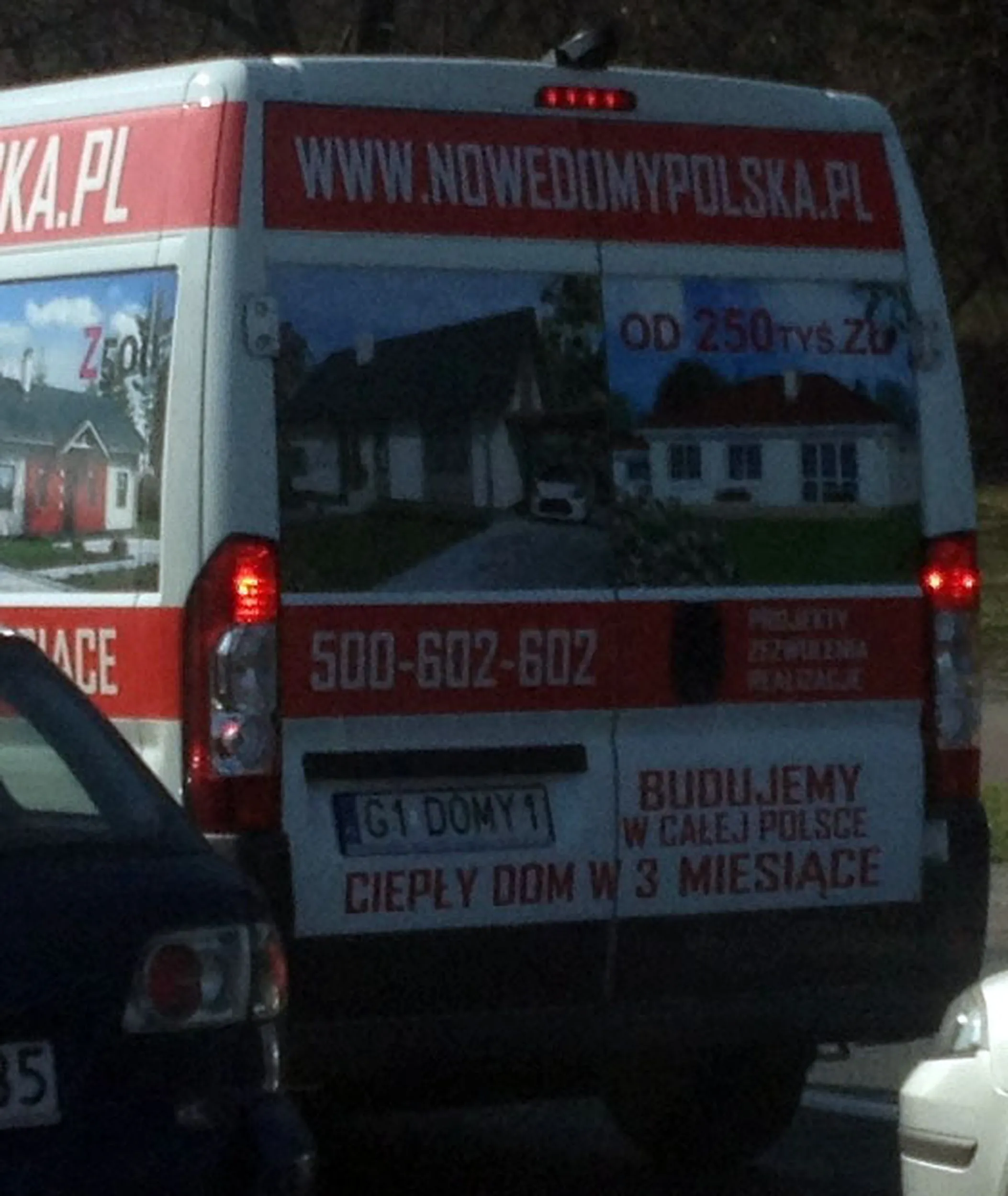 Fajny numer, blacha G1 DOMY1