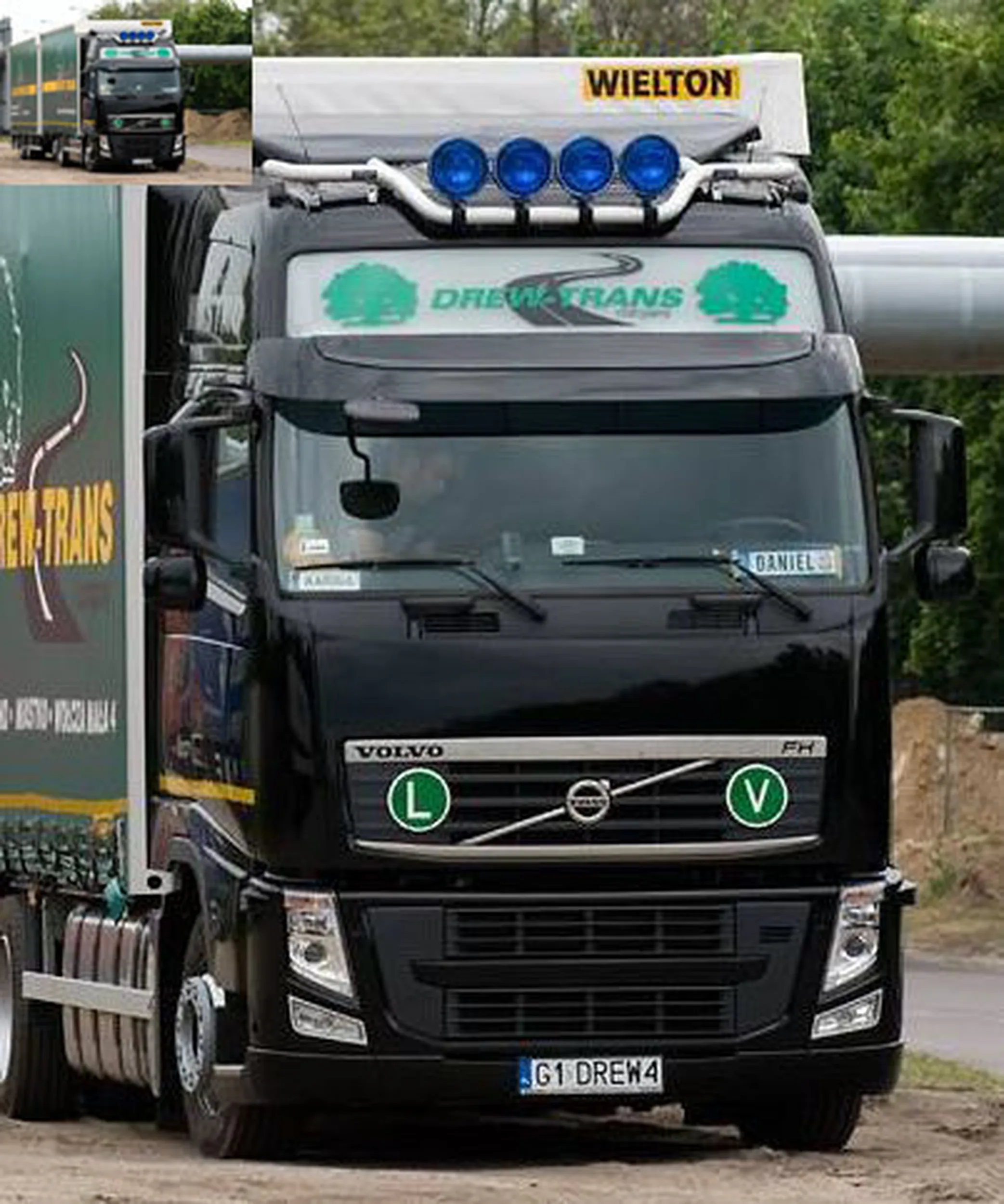 Fajny numer, blacha G1 DREW4