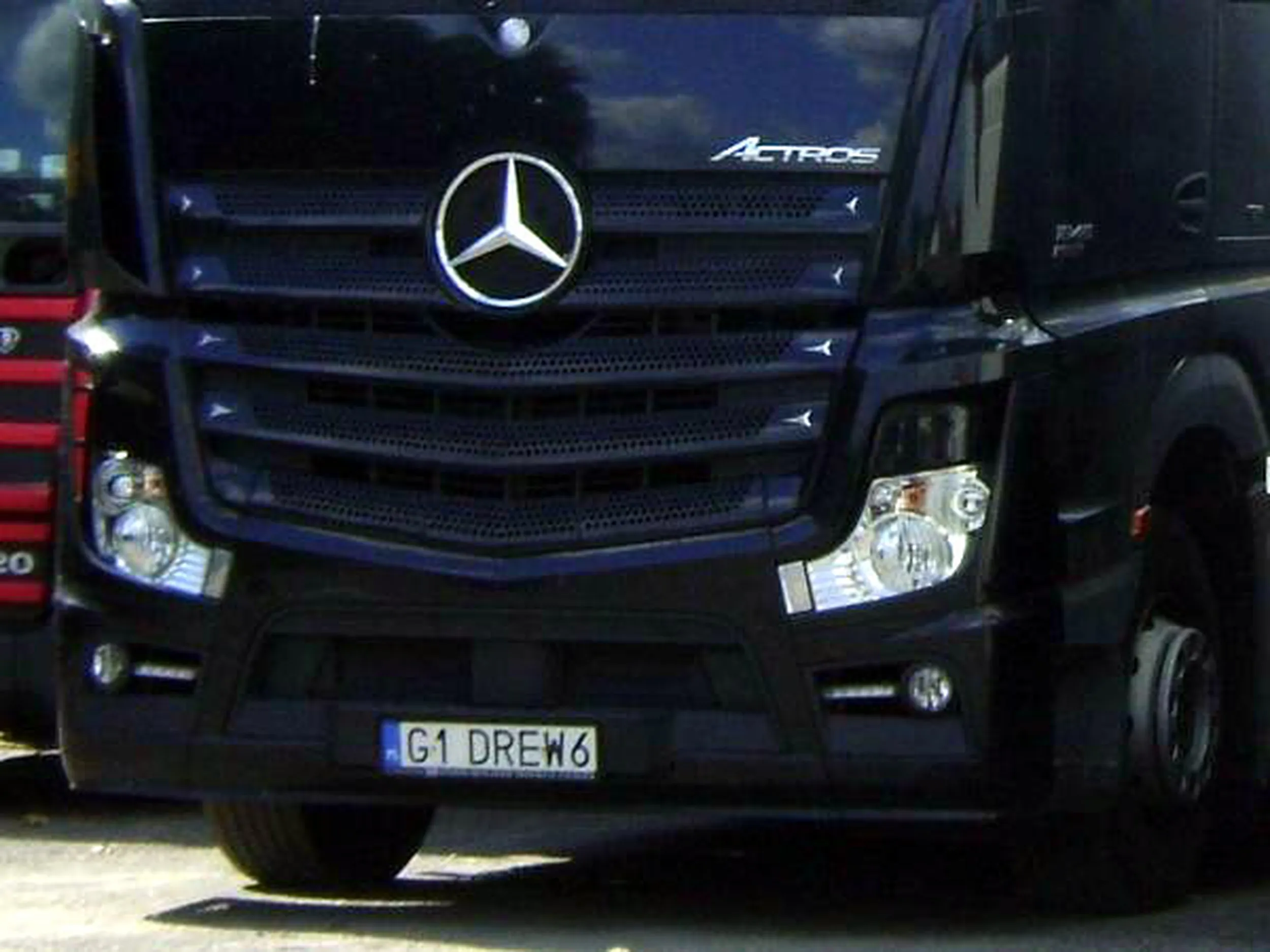 Fajny numer, blacha G1 DREW6