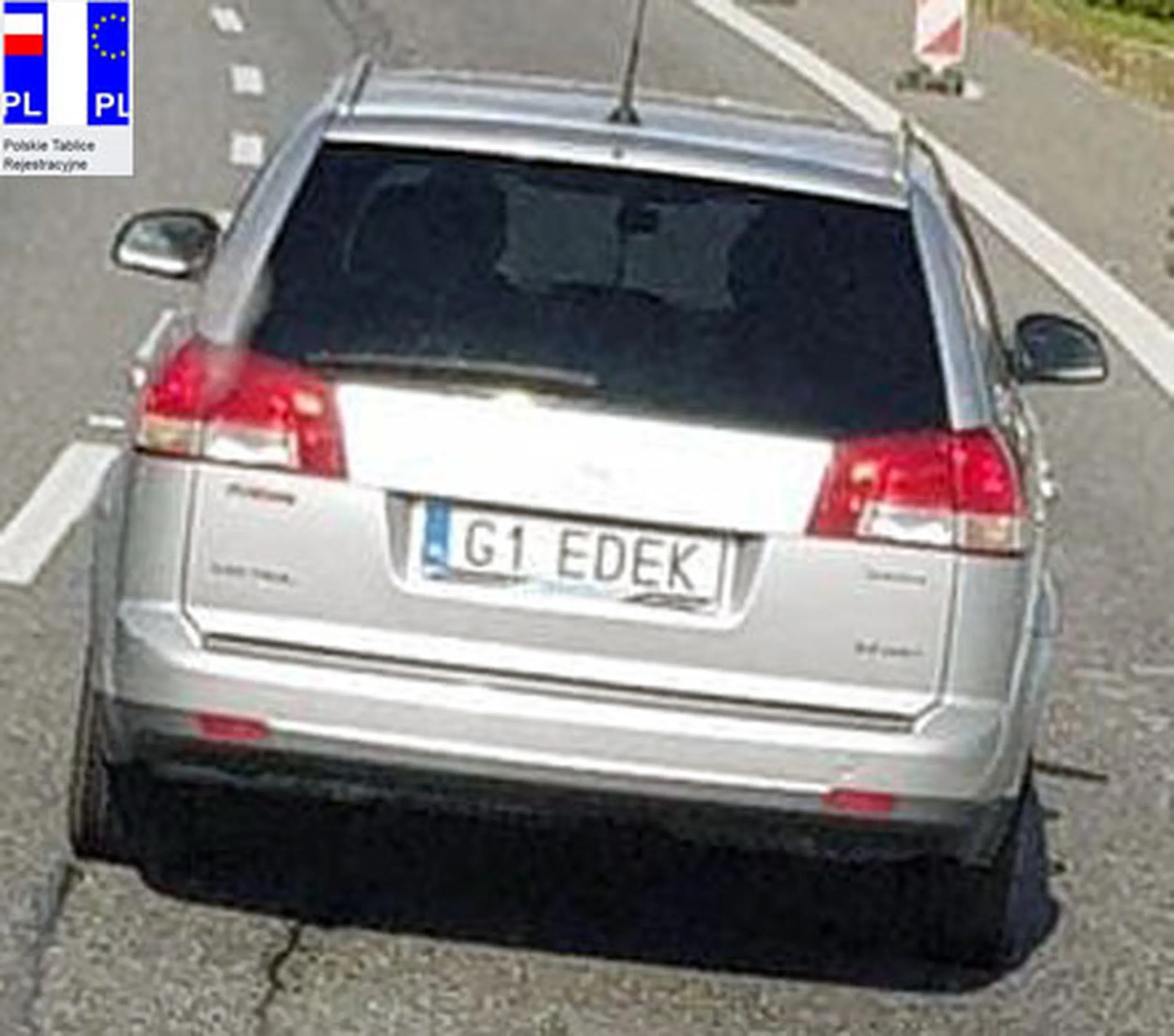 Fajny numer, blacha G1 EDEK