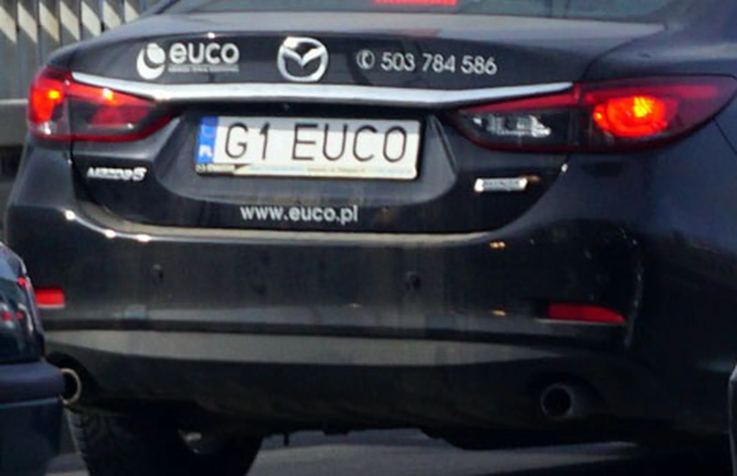 Fajny numer, blacha G1 EUCO