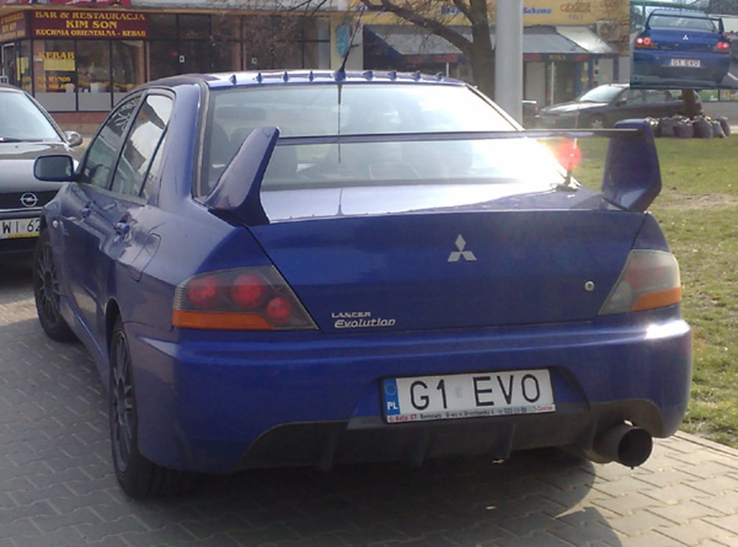 Fajny numer, blacha G1 EVO