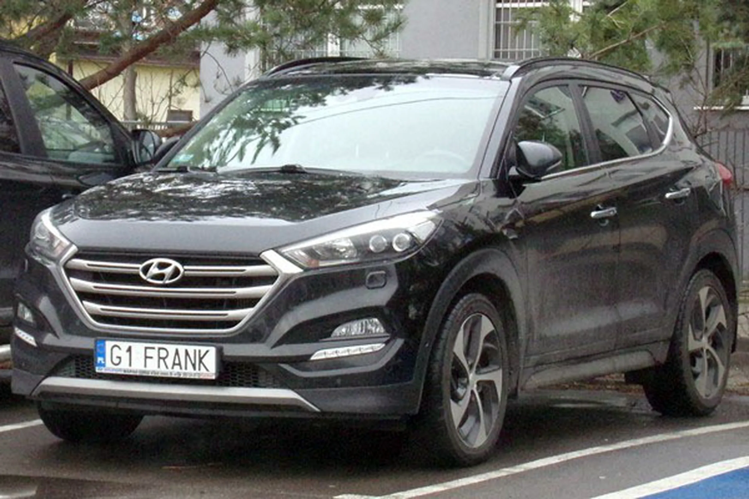 Fajny numer, blacha G1 FRANK