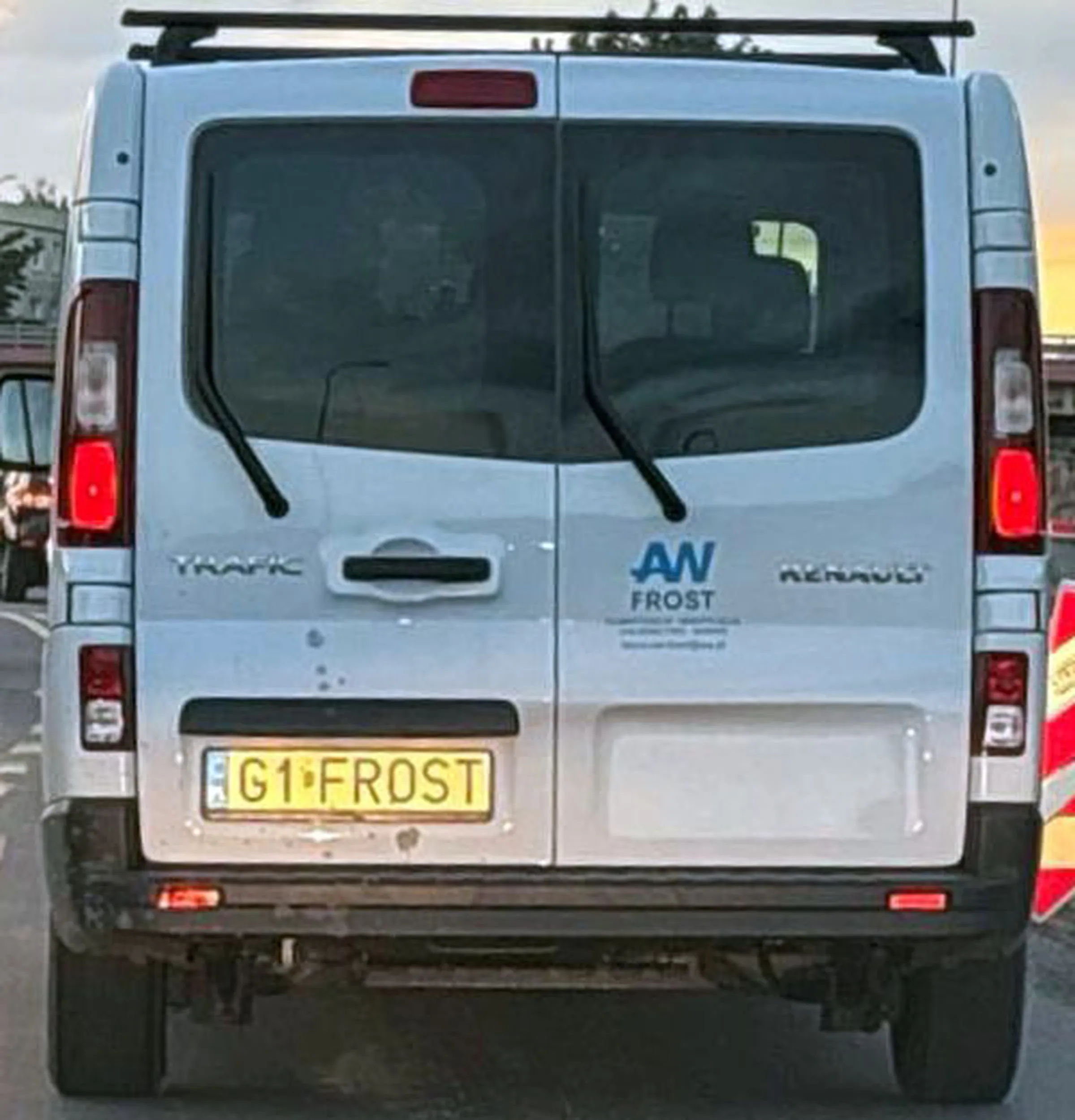 Fajny numer, blacha G1 FROST