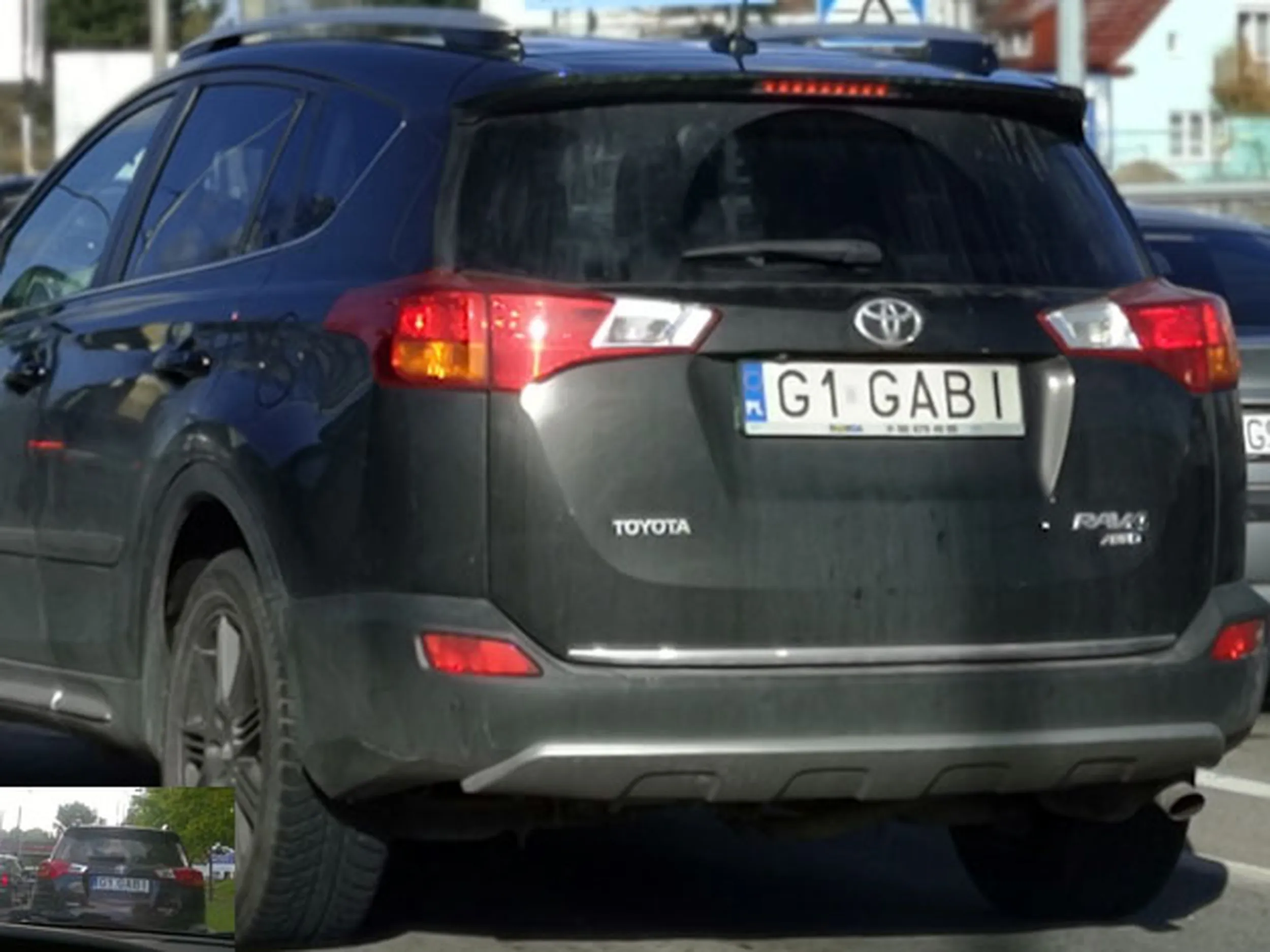 Fajny numer, blacha G1 GABI