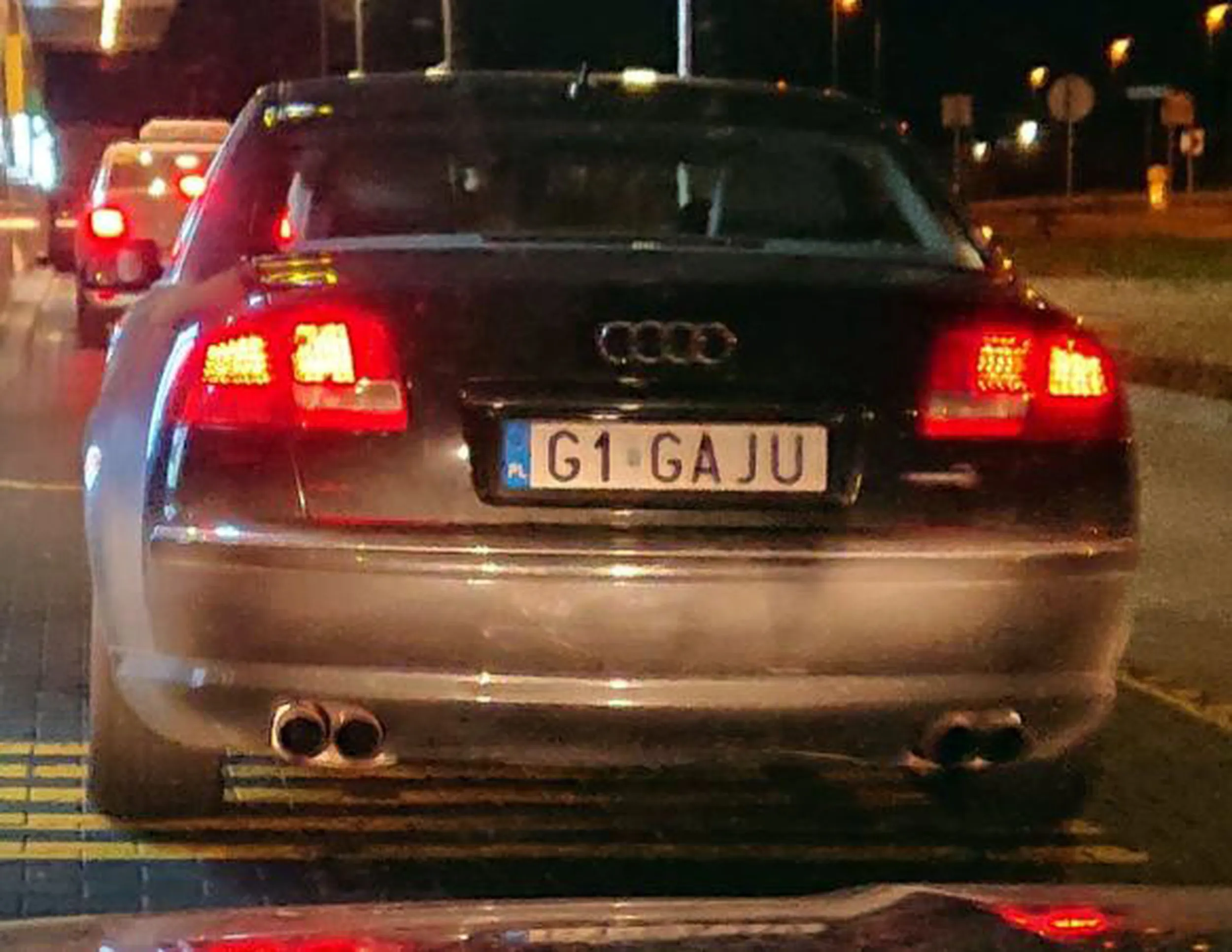 Fajny numer, blacha G1 GAJU