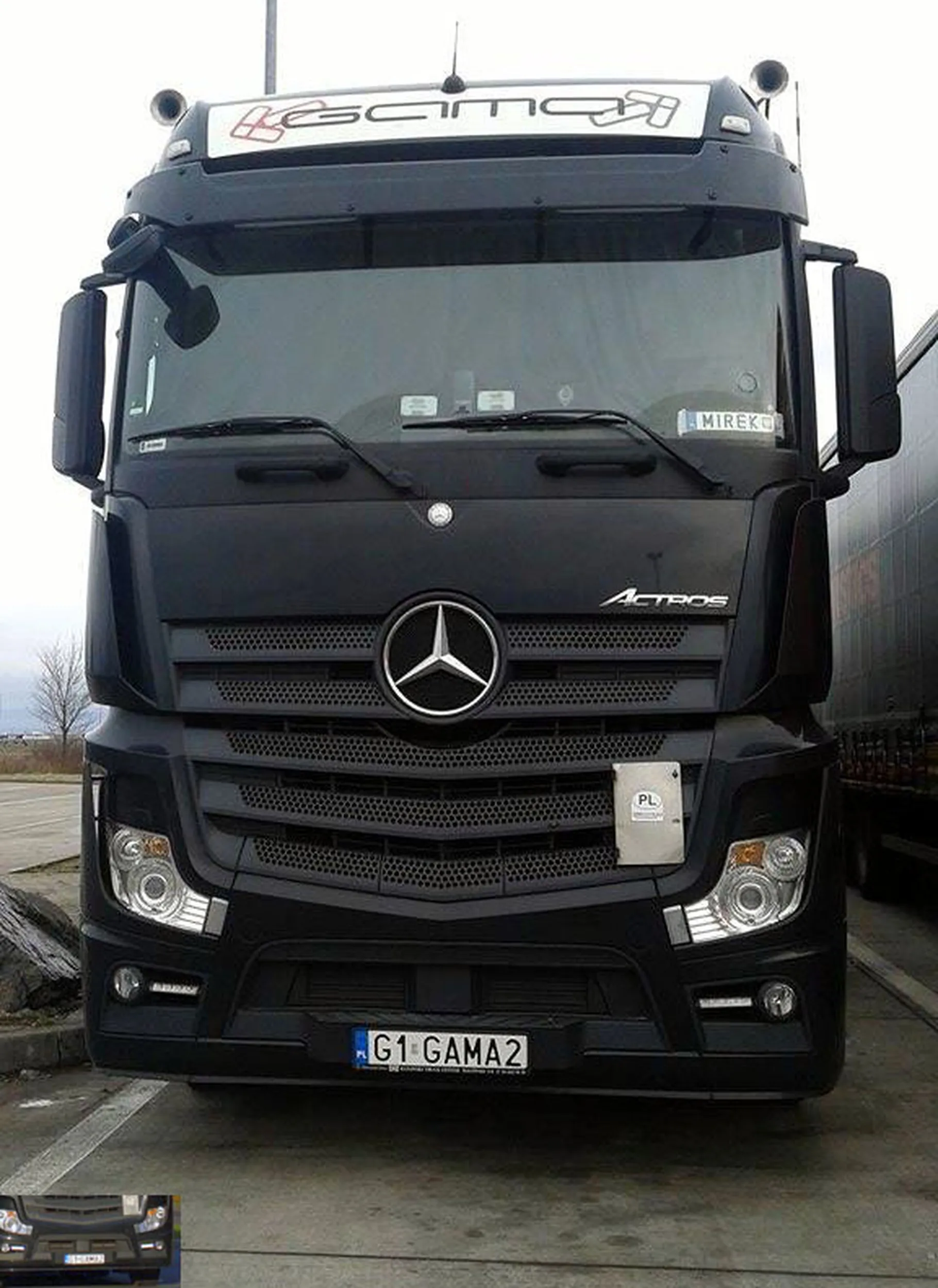 Fajny numer, blacha G1 GAMA2