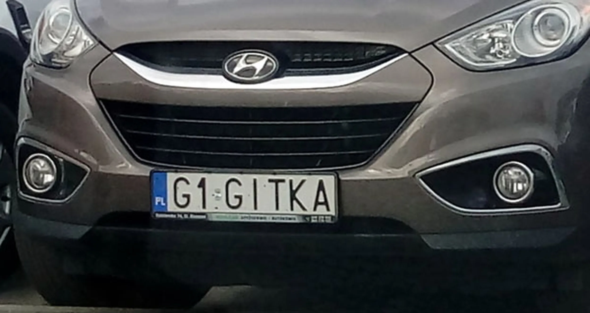 Fajny numer, blacha G1 GITKA