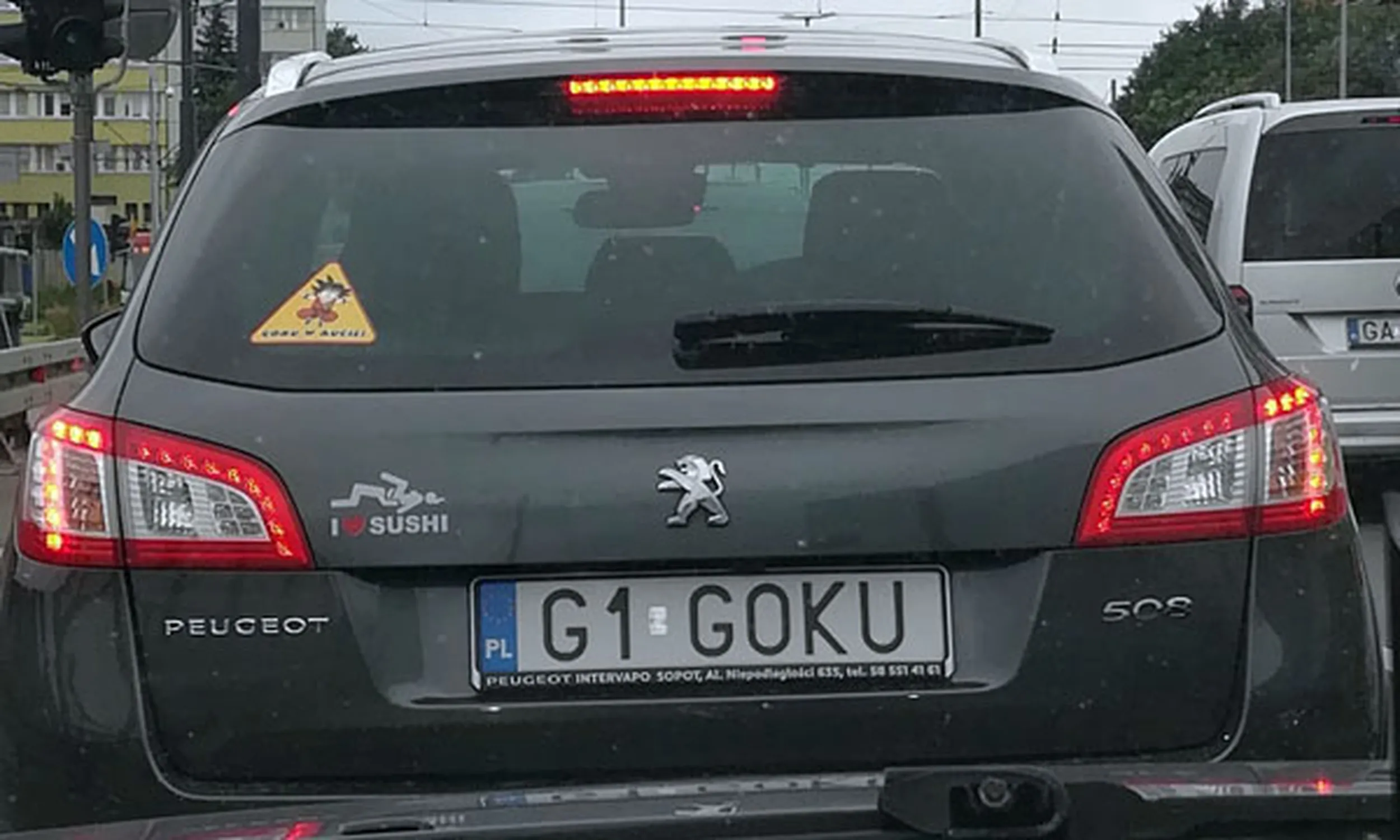 Fajny numer, blacha G1 GOKU