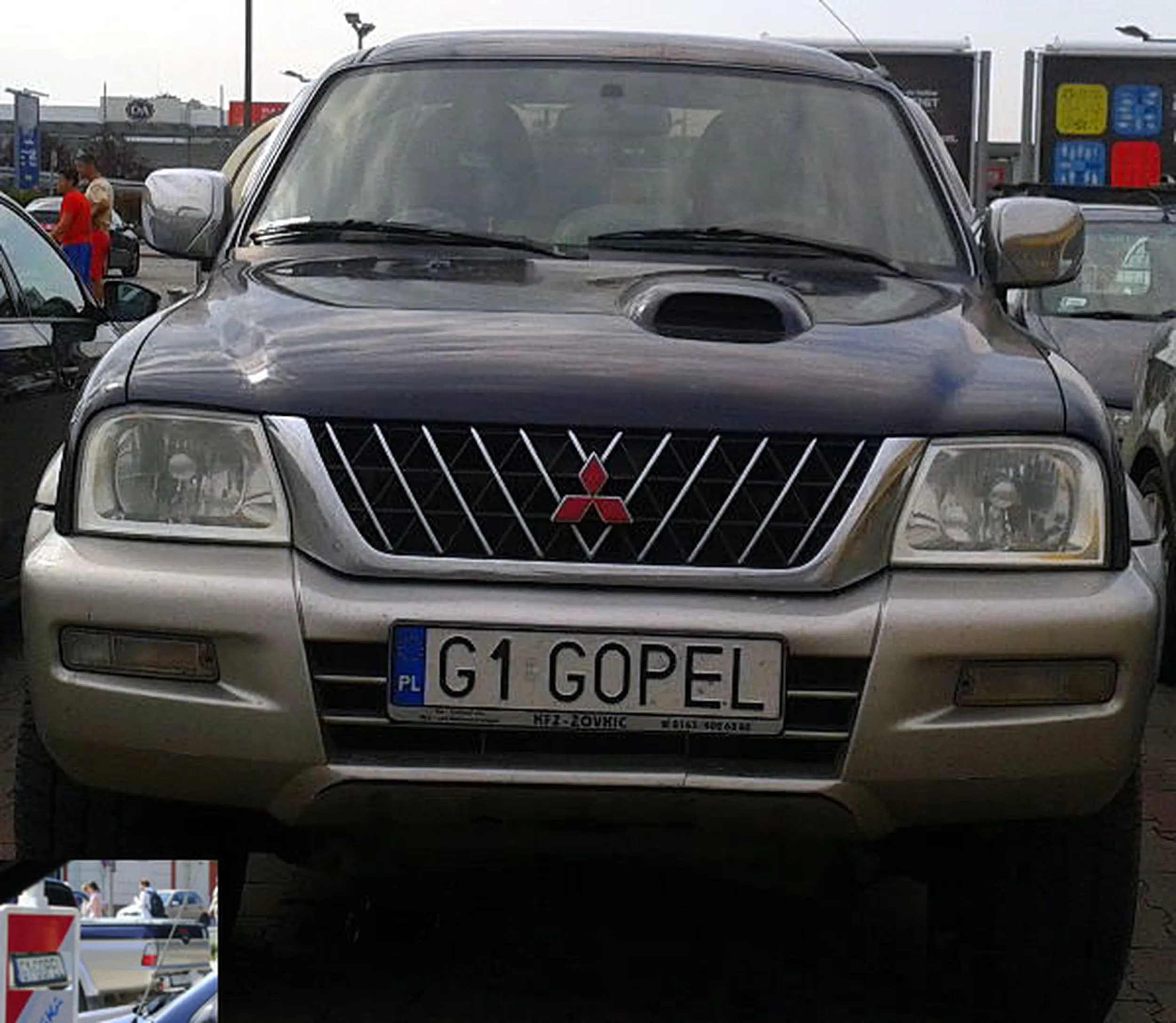 Fajny numer, blacha G1 GOPEL