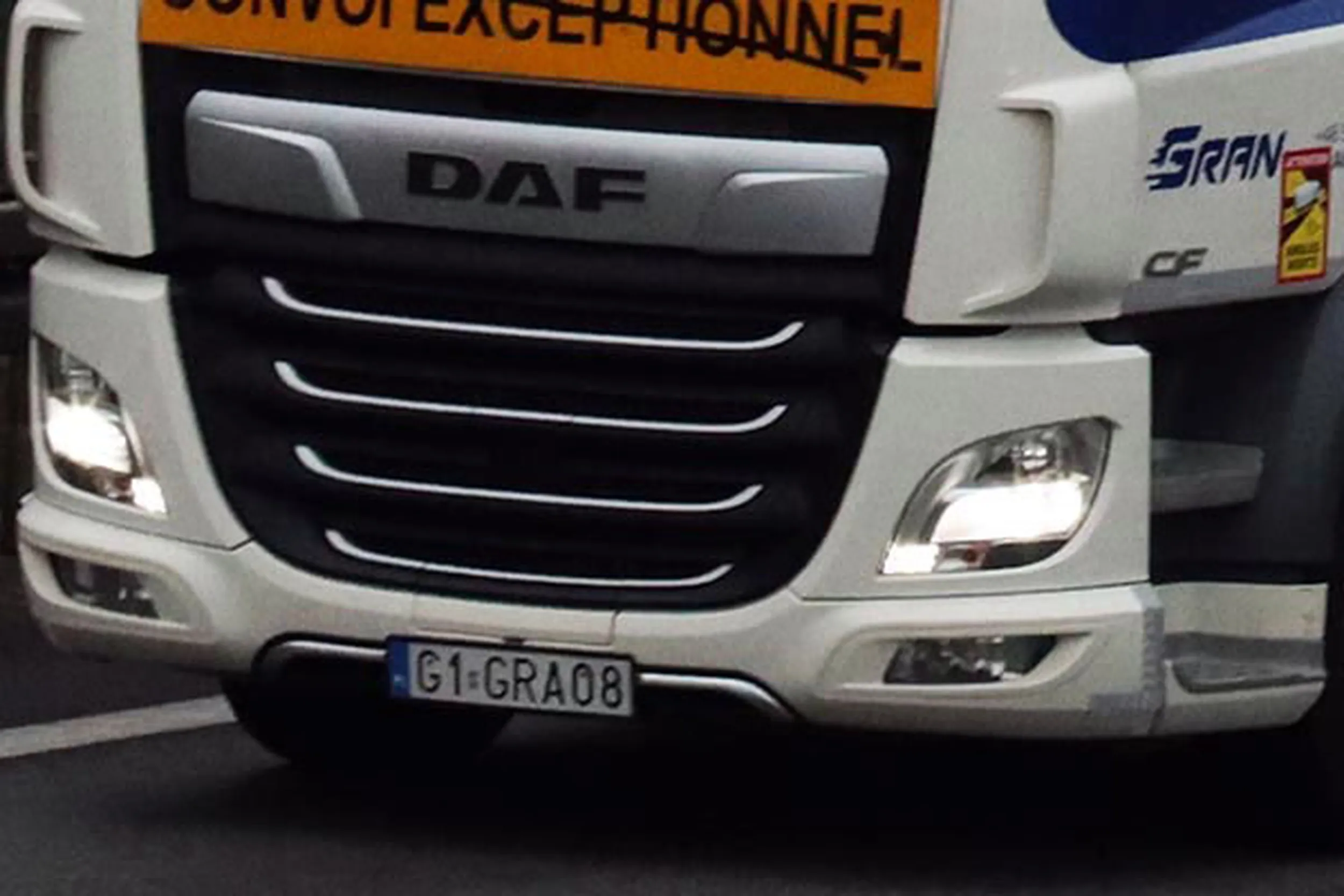 Fajny numer, blacha G1 GRA08