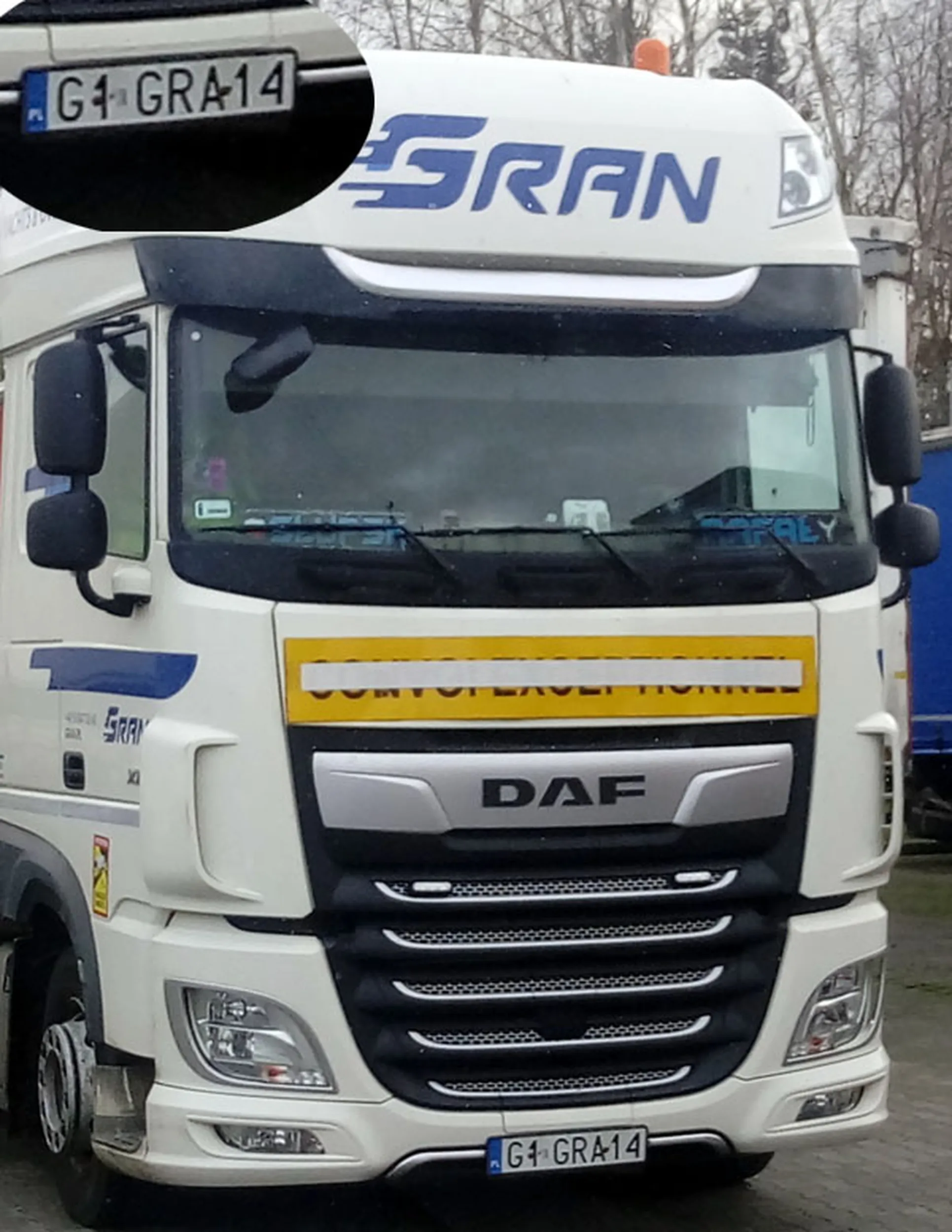 Fajny numer, blacha G1 GRA14