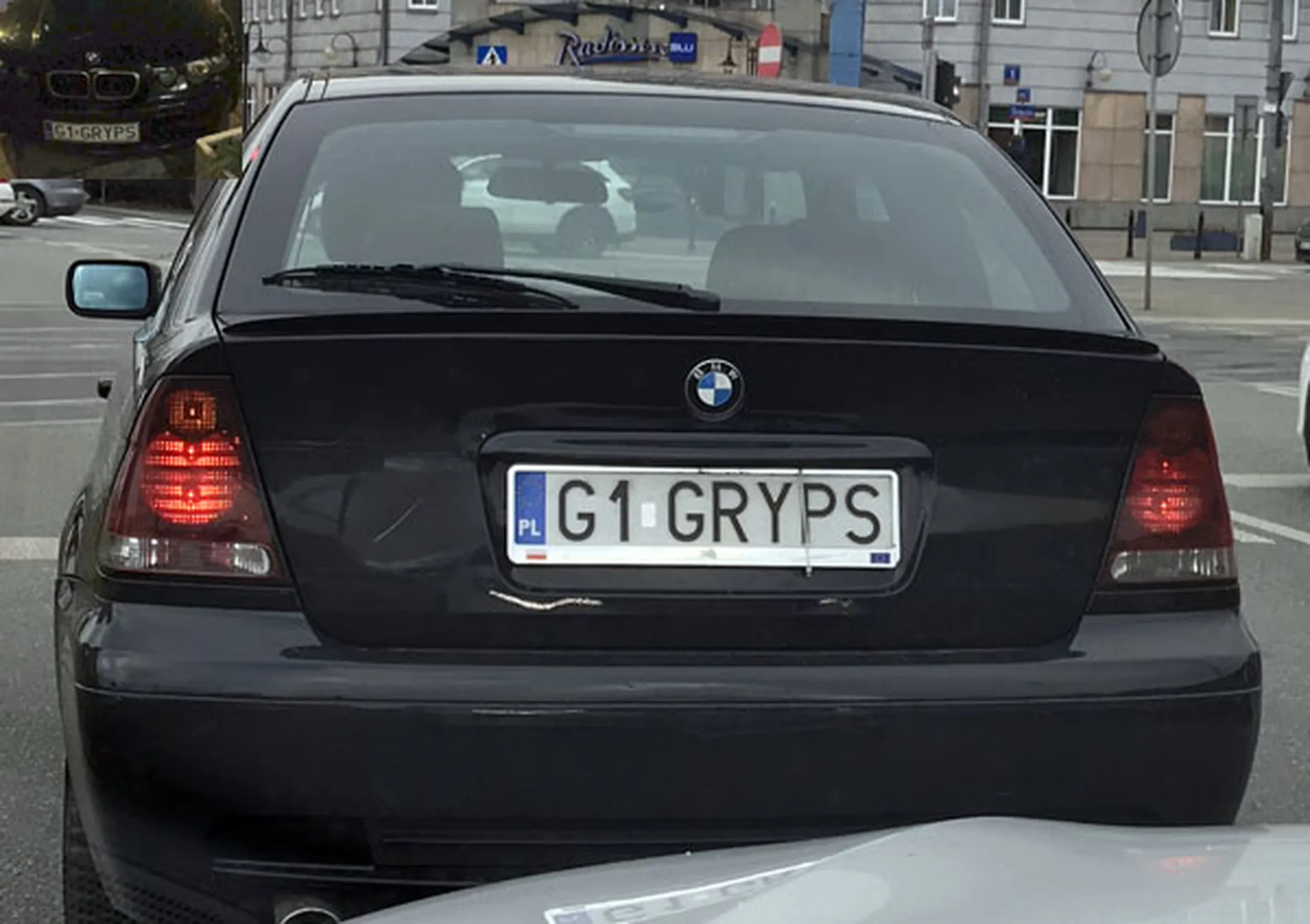 Fajny numer, blacha G1 GRYPS