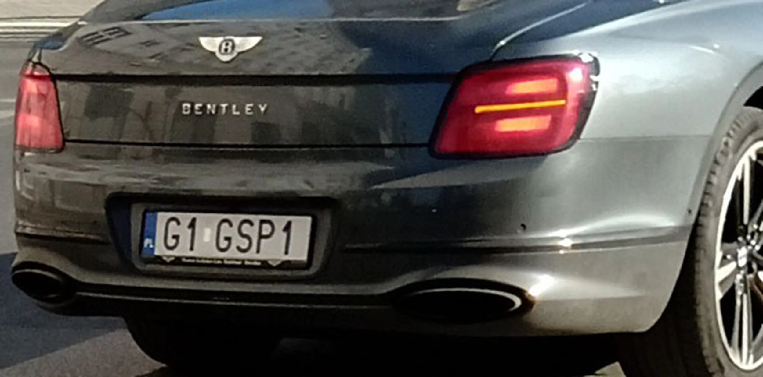 Fajny numer, blacha G1 GSP1