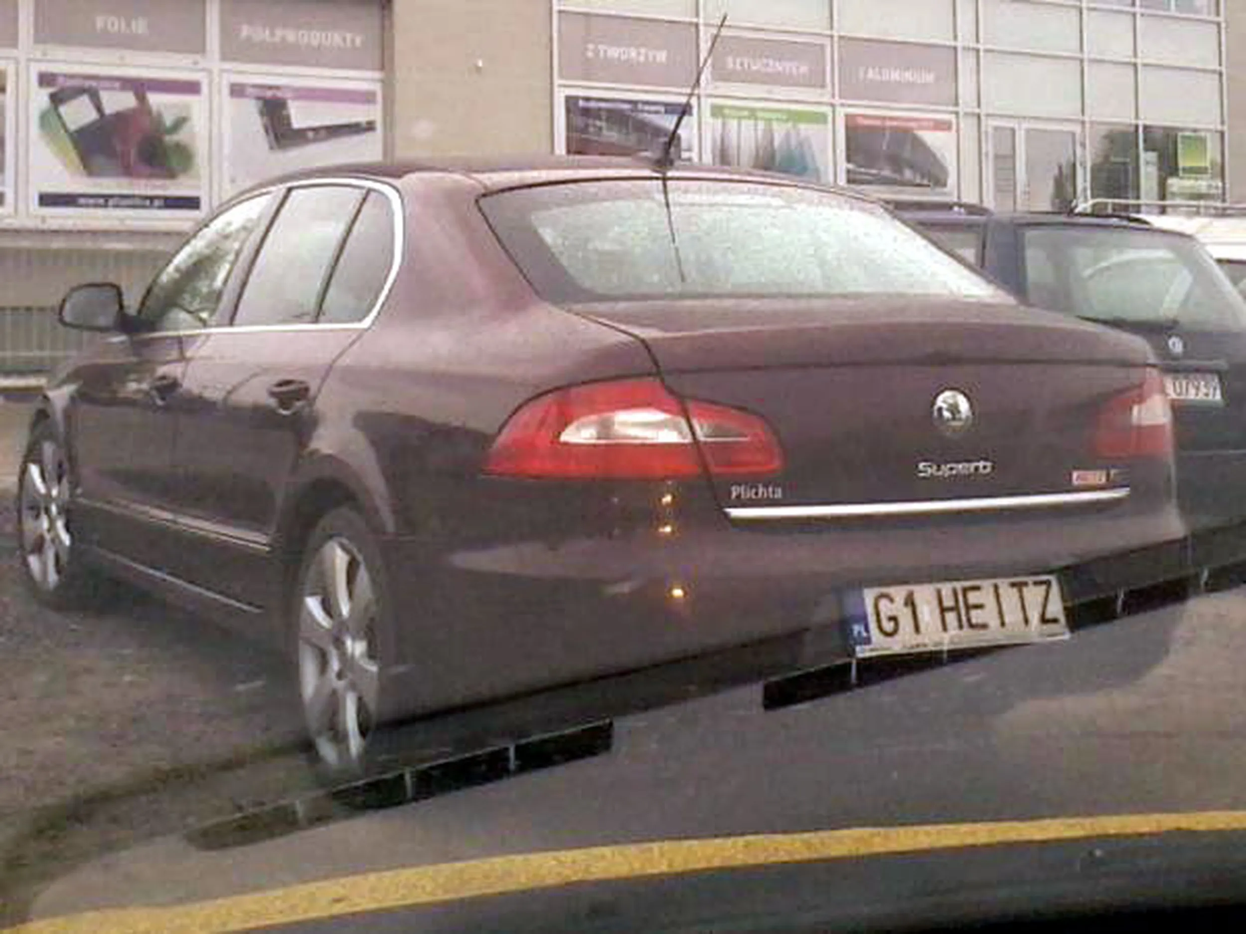 Fajny numer, blacha G1 HEITZ