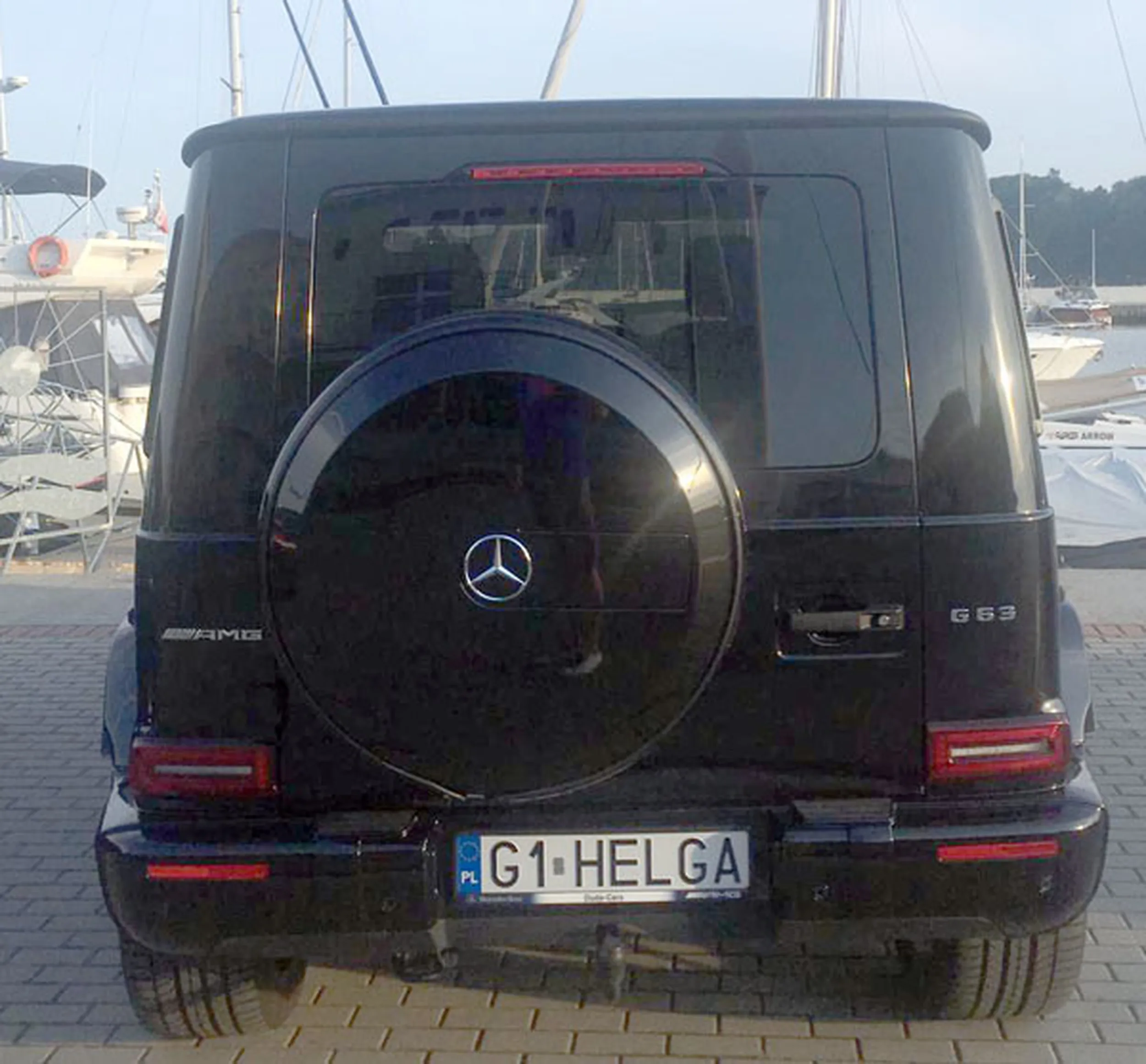 Fajny numer, blacha G1 HELGA