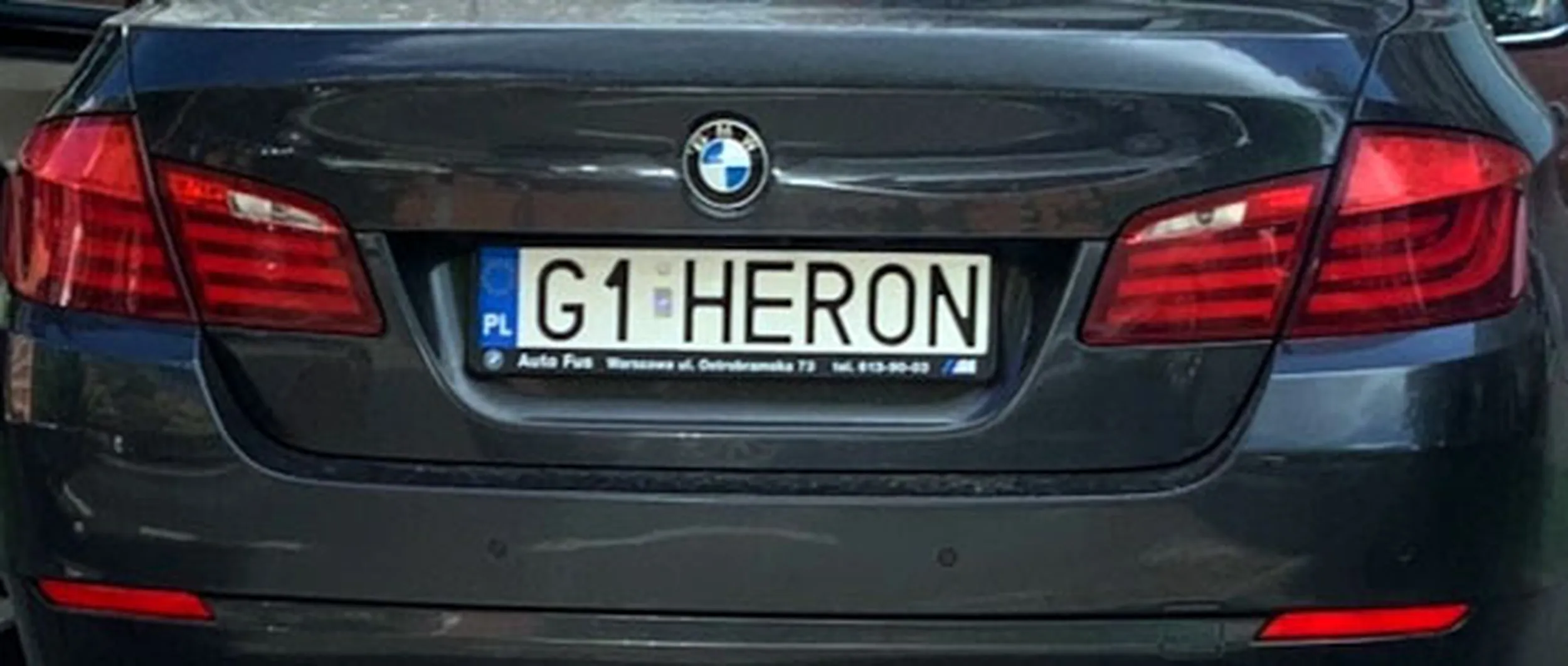 Fajny numer, blacha G1 HERON