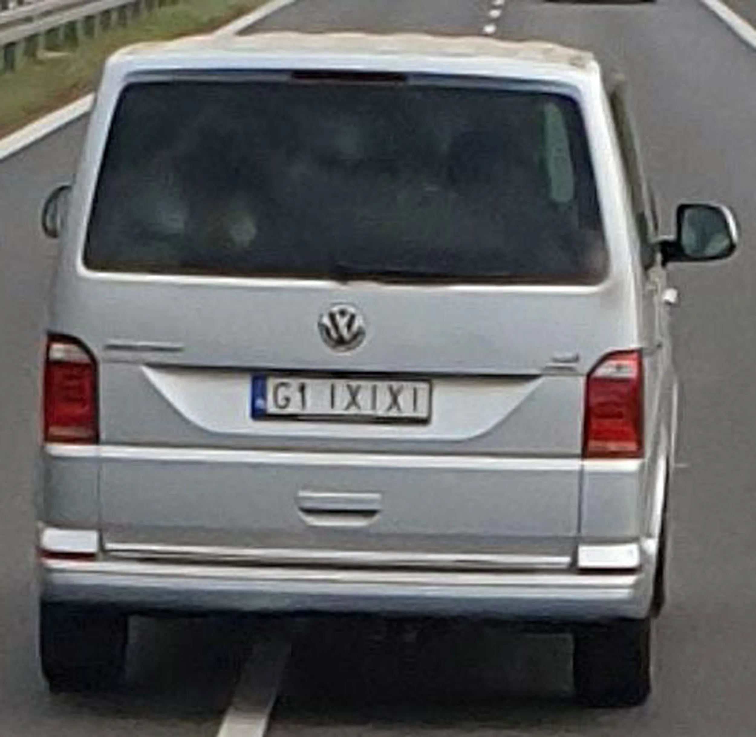 Fajny numer, blacha G1 IXIXI