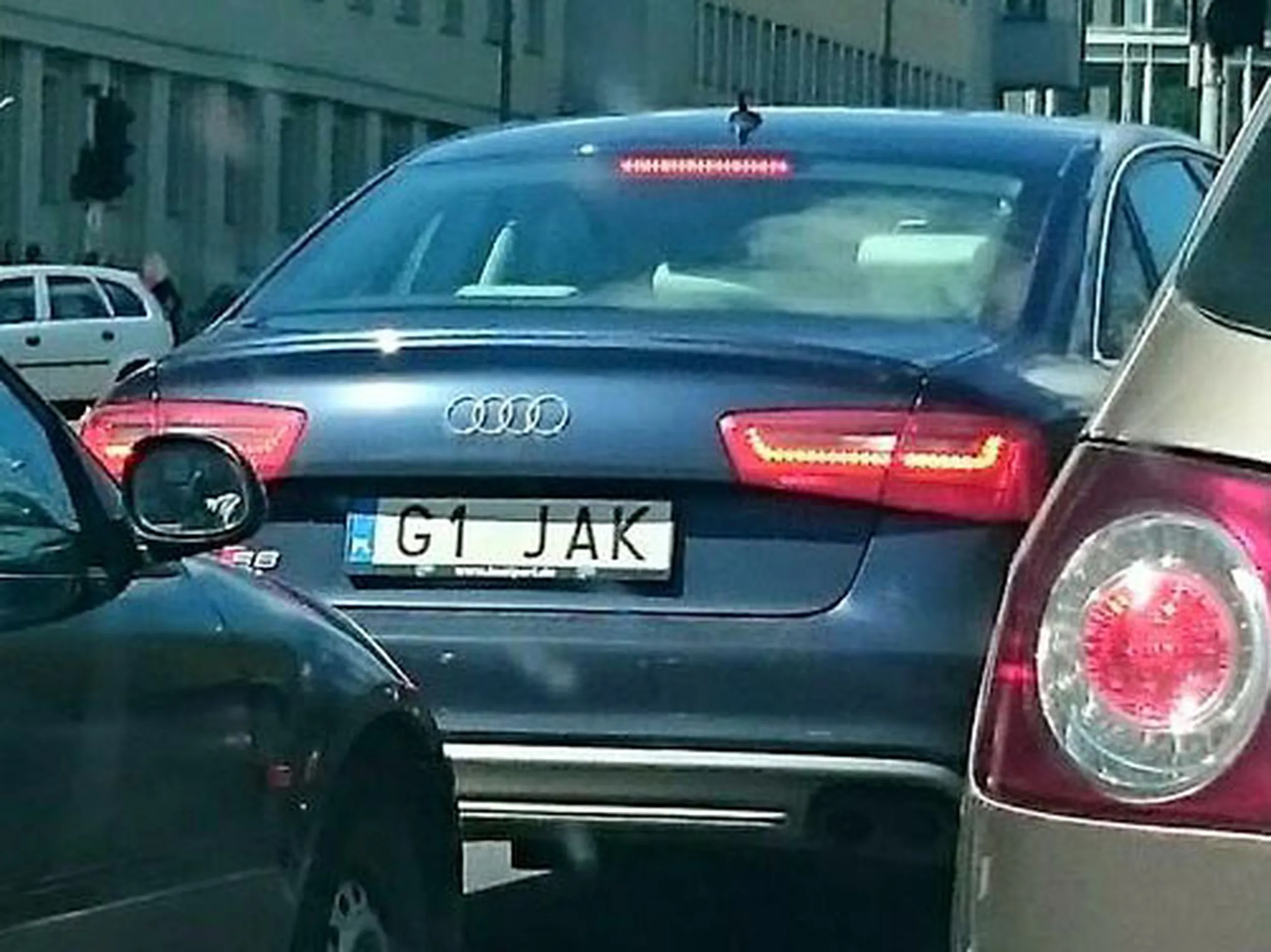 Fajny numer, blacha G1 JAK