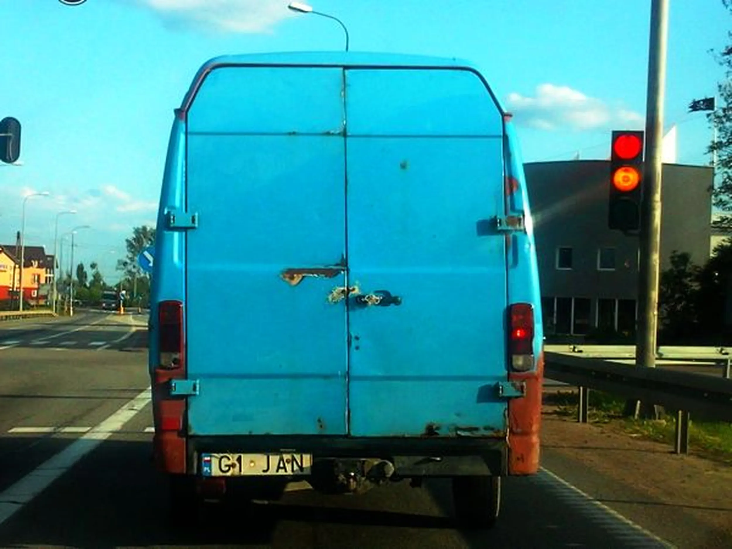 Fajny numer, blacha G1 JAN