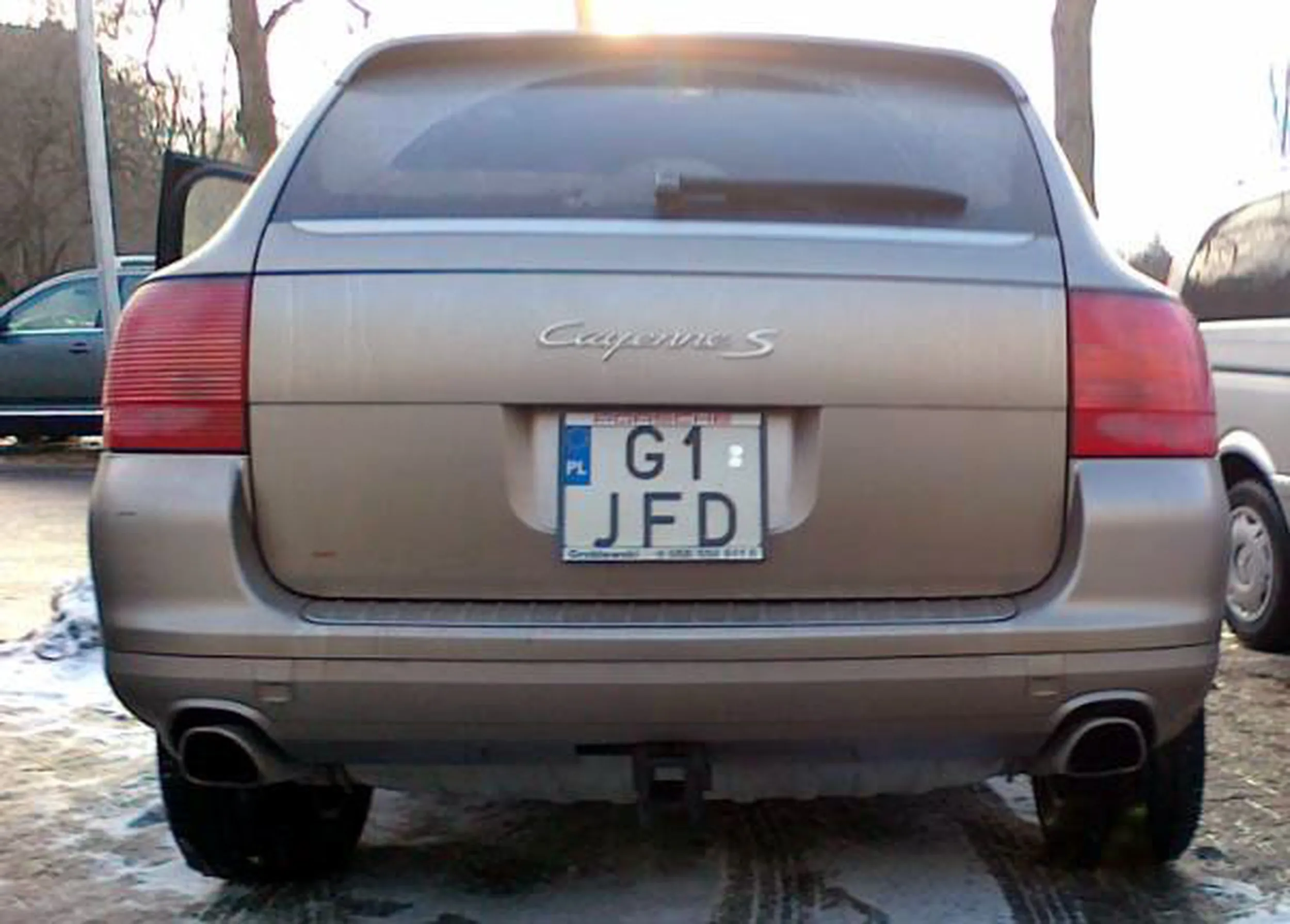 Fajny numer, blacha G1 JFD